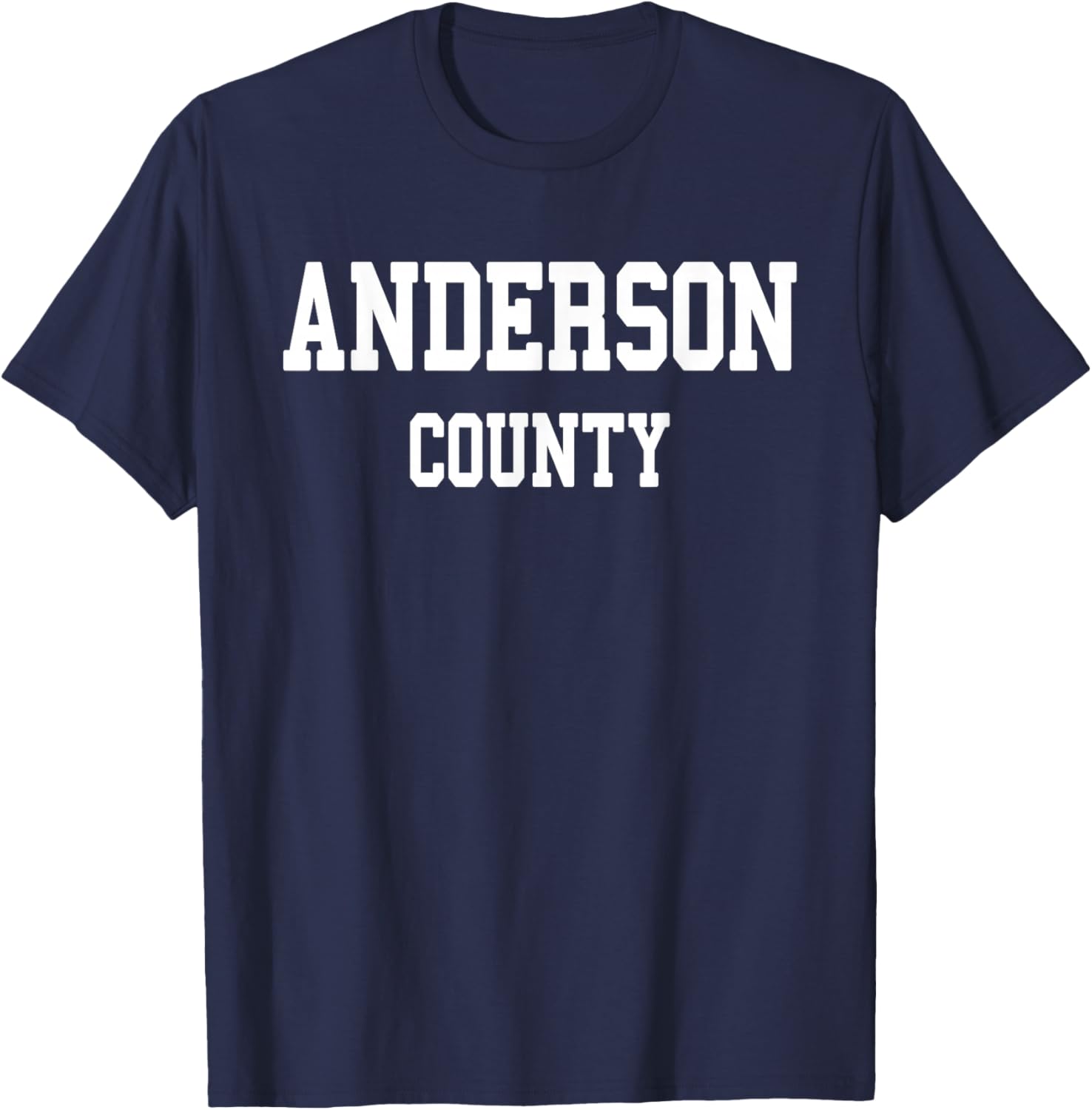 Anderson County T-Shirt - T-Shirt | Navy