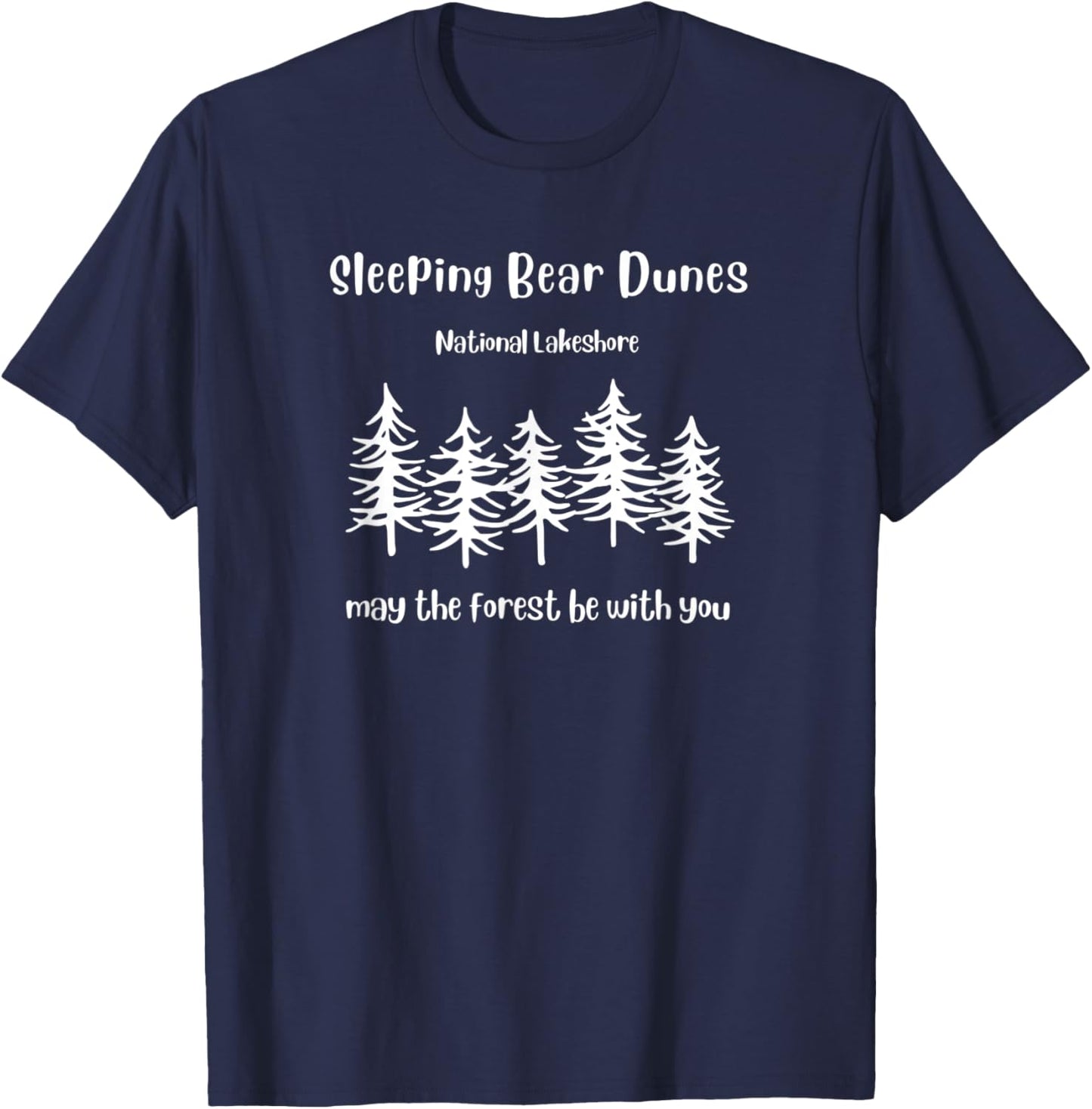 Sleeping Bear Dunes National Lakeshore Michigan T-Shirt - T-Shirt | Navy