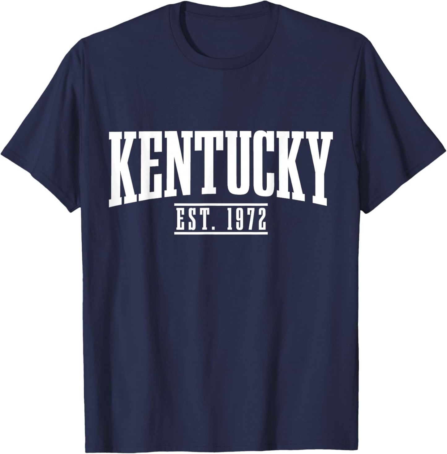 Kentucky Est. 1972 Vintage T-Shirt - T-Shirt | Navy