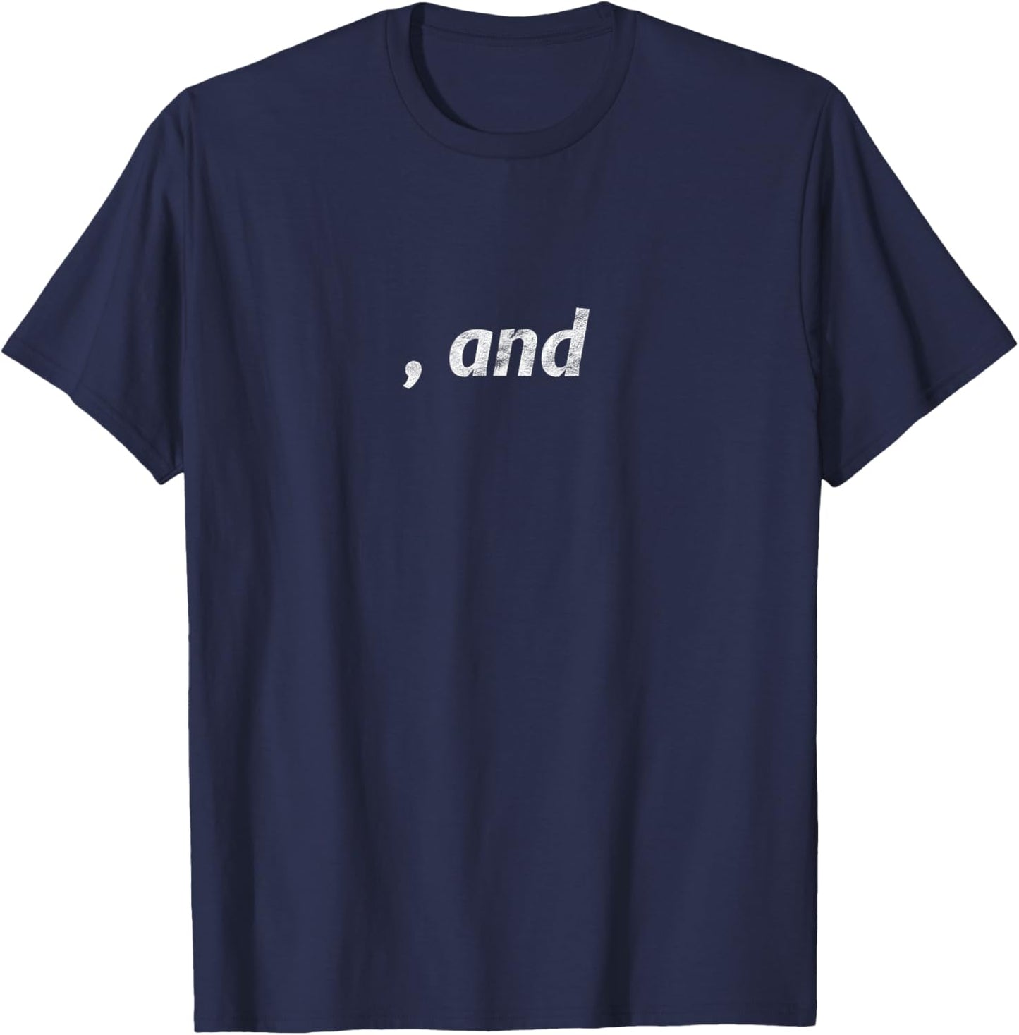 Oxford Comma T-Shirt - T-Shirt | Navy
