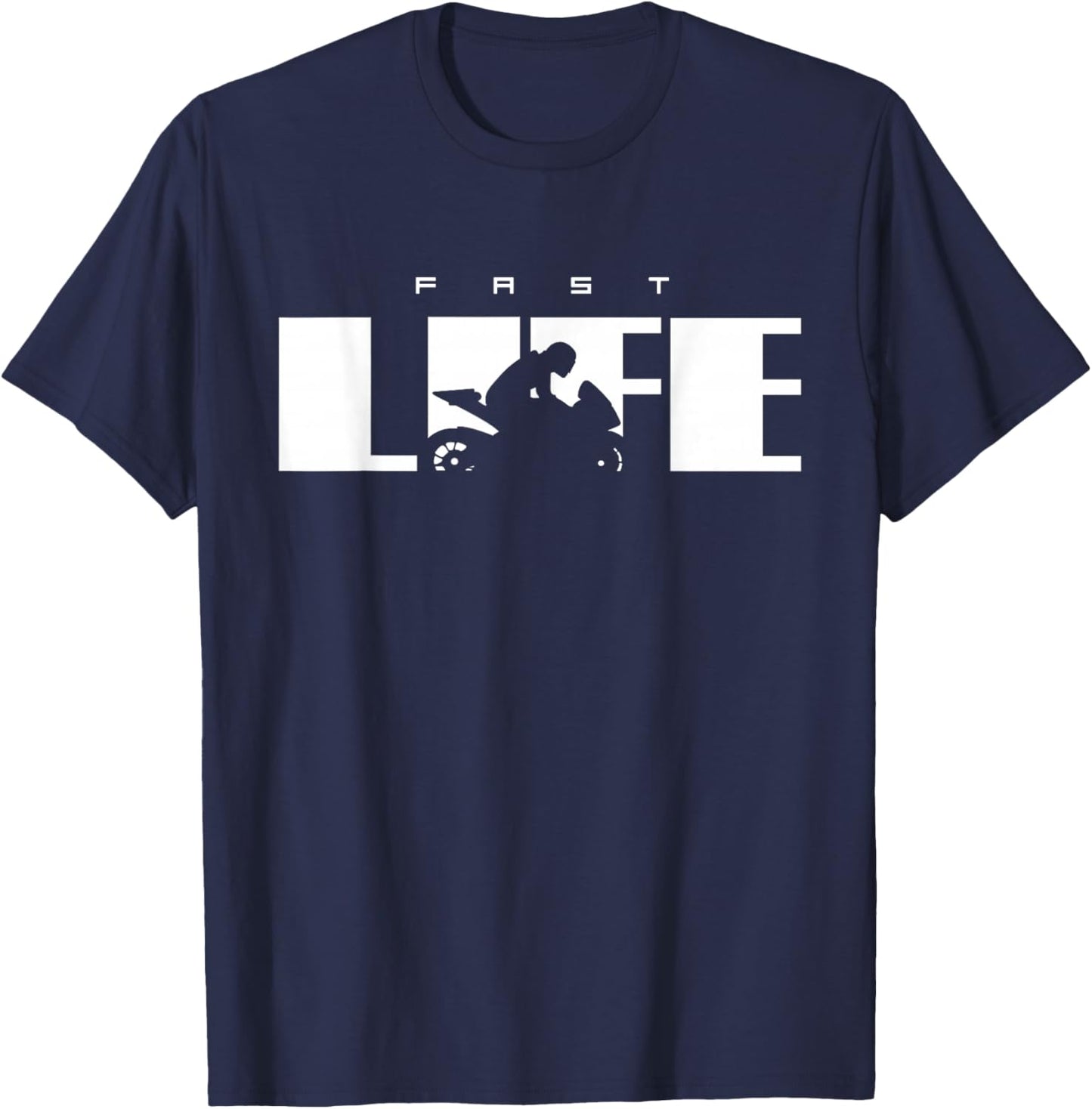 Motorcycle Apparel - Motorcycle T-Shirt - T-Shirt | Navy
