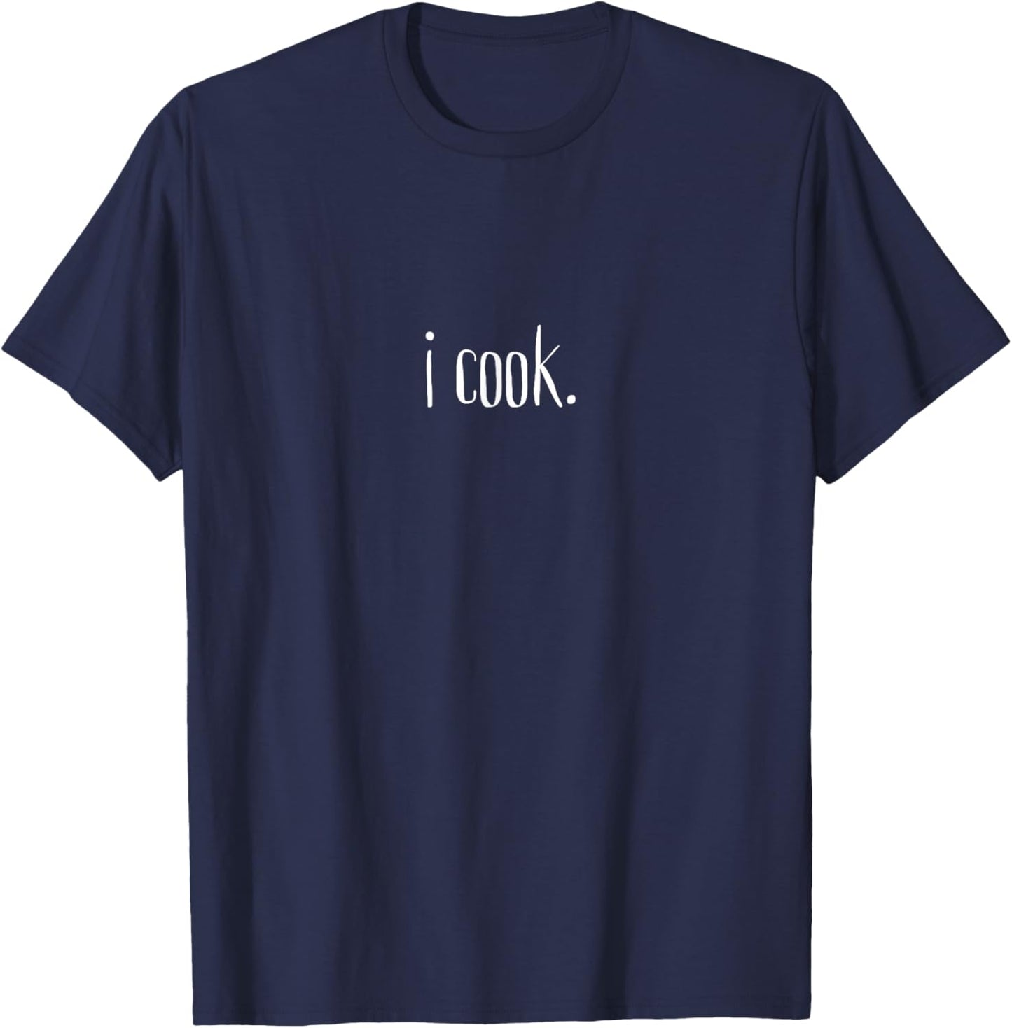 Ich koche - Funny Chef T-Shirt - T-Shirt | Navy