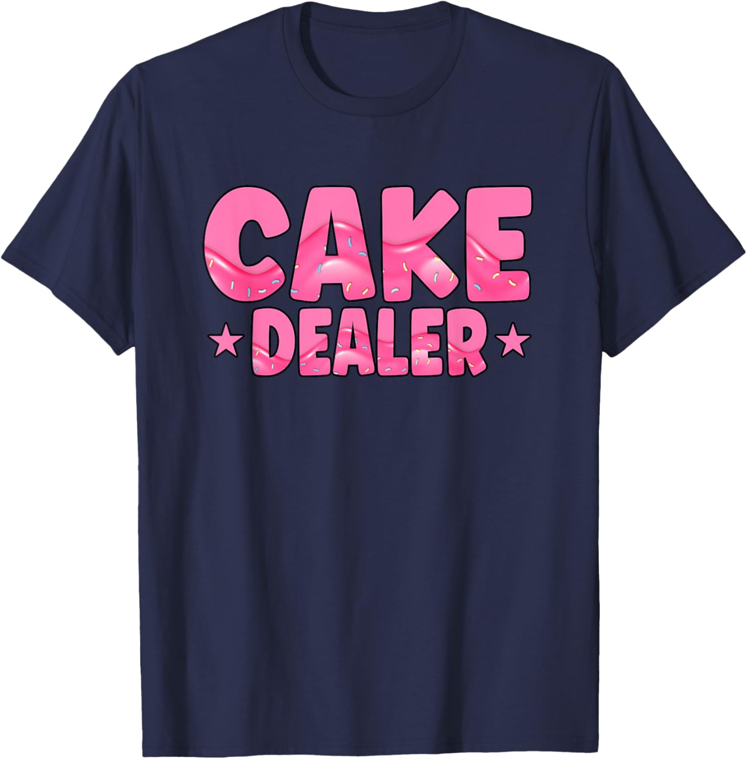 Cake dealer Baking T-Shirt - T-Shirt | Navy