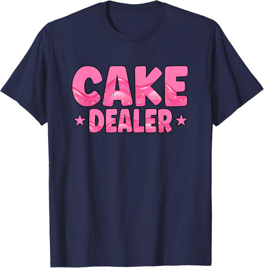 Cake dealer Baking T-Shirt - T-Shirt | Navy