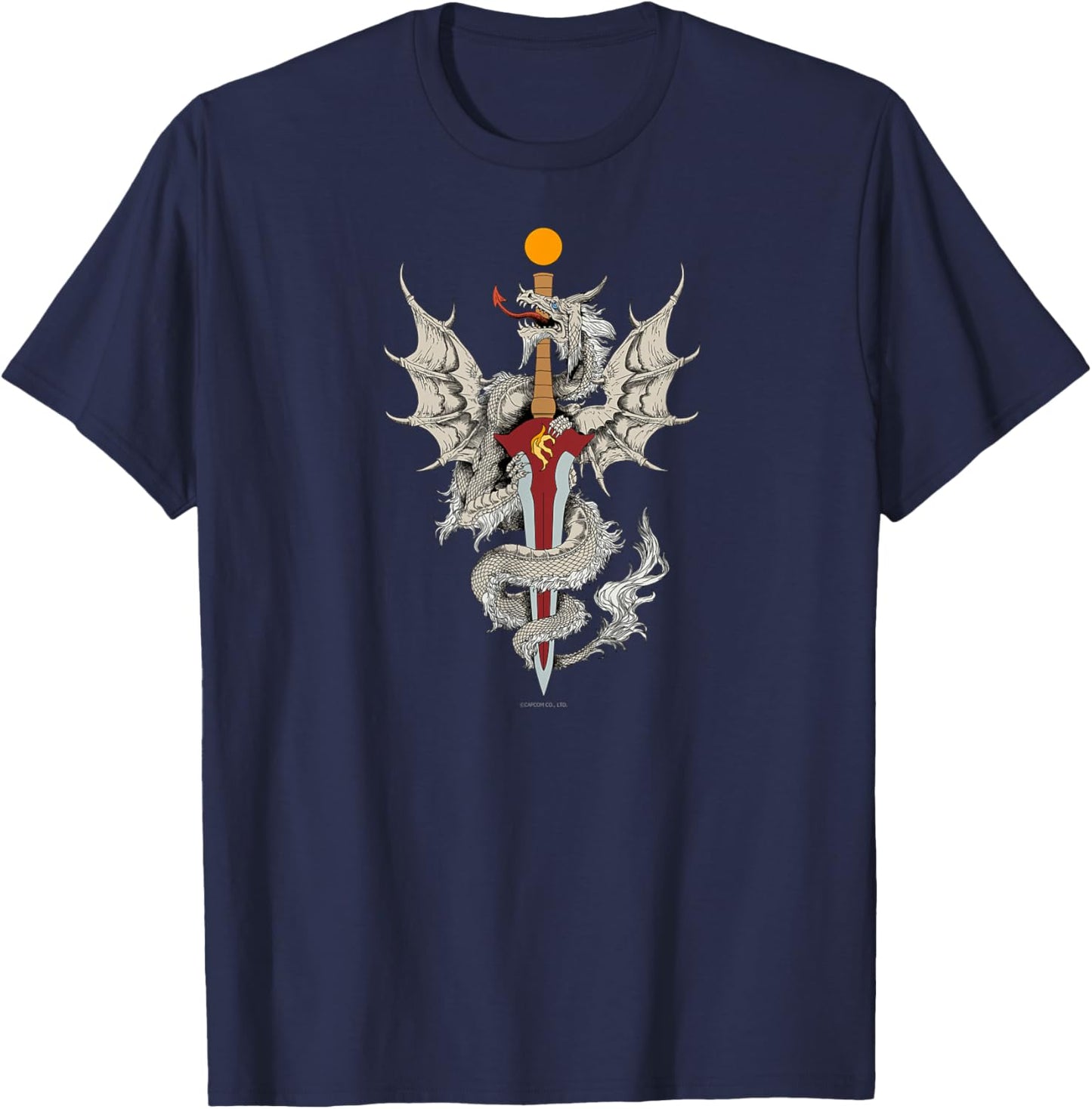 Dragon's Dogma Online: The Ivory Order T-Shirt - T-Shirt | Navy