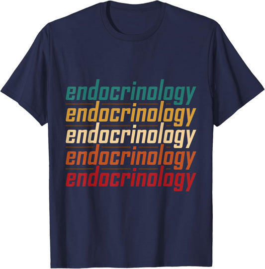 Endocrinology Endocrinologist Apparel T-Shirt - T-Shirt | Navy