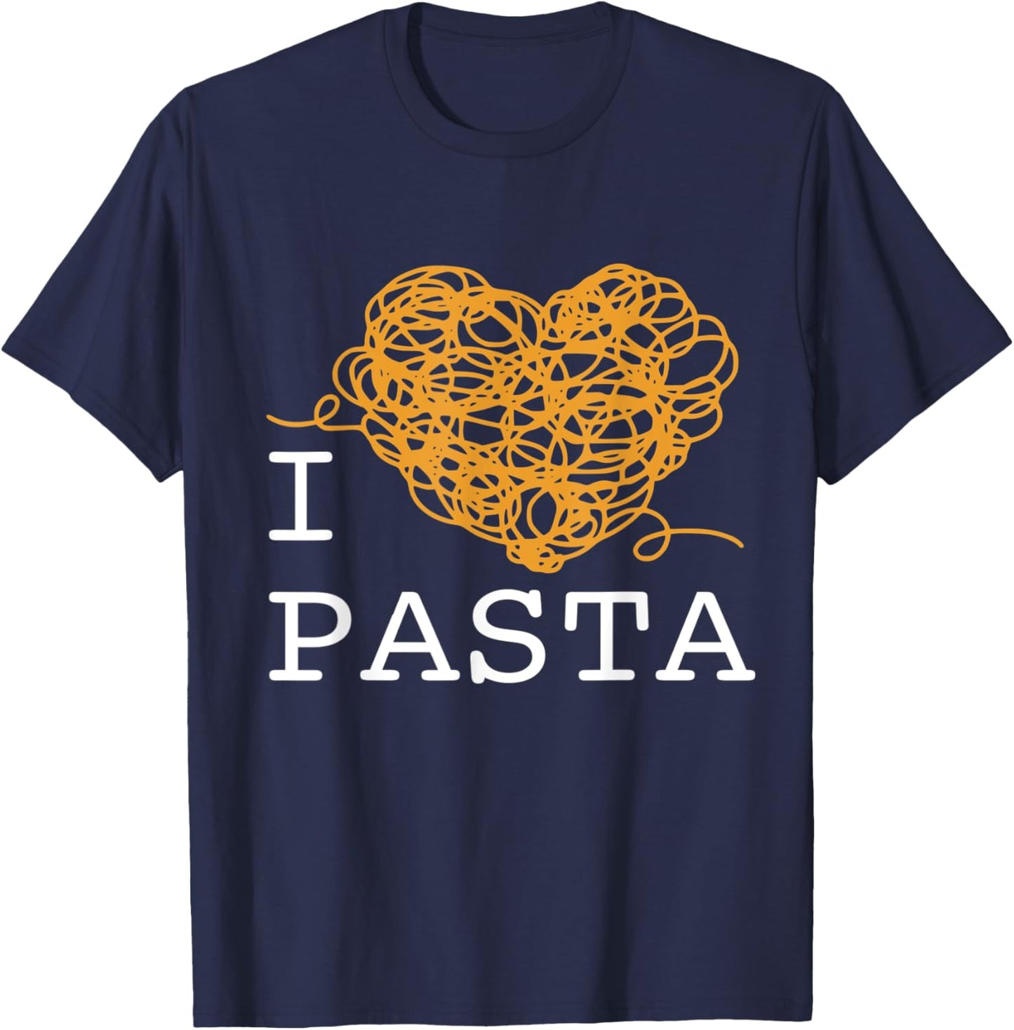 I Heart Pasta T-Shirt - T-Shirt | Navy