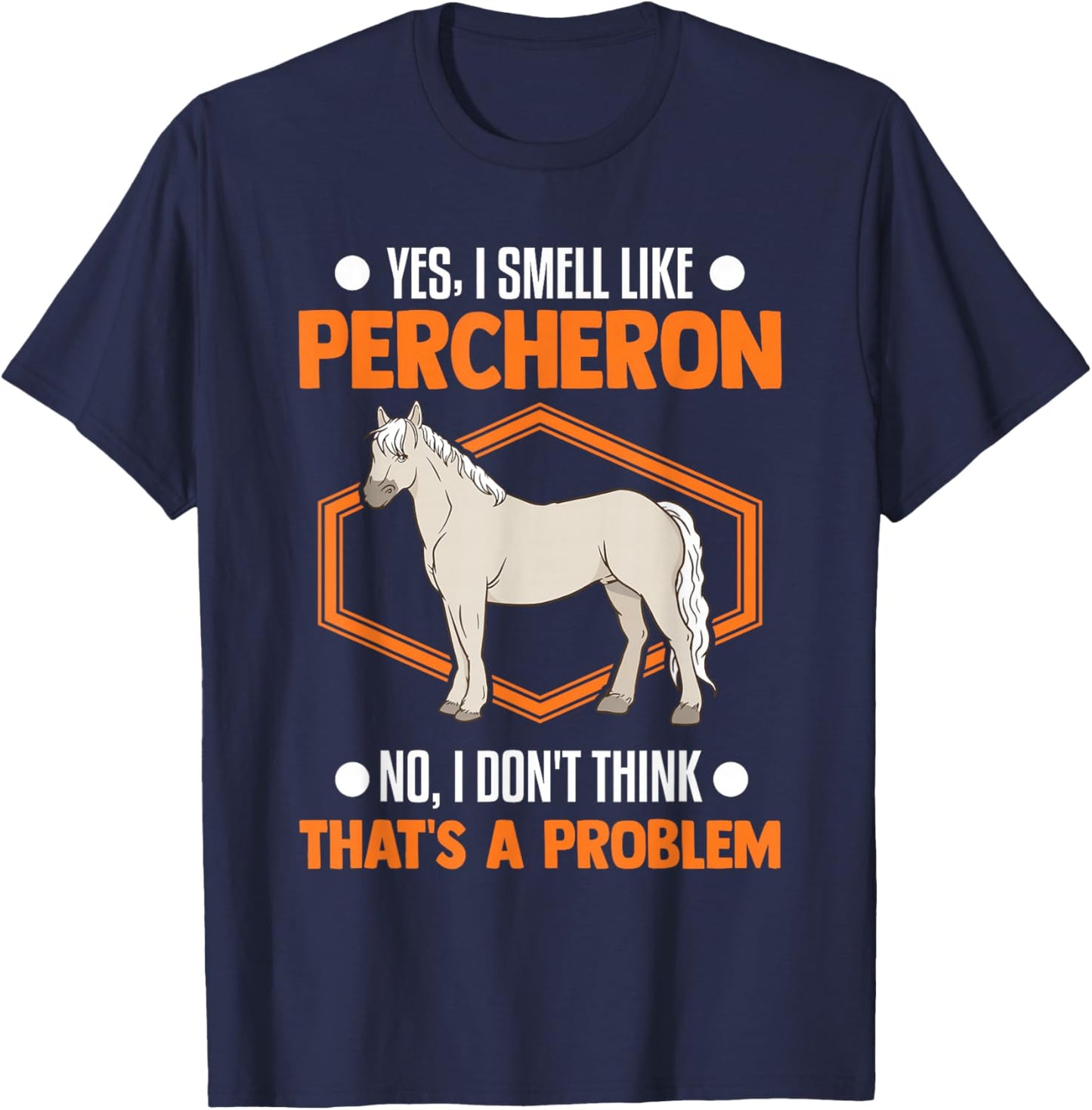 Percheron Smell T-Shirt - T-Shirt | Navy