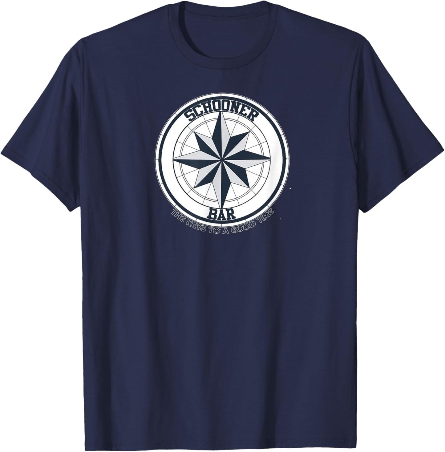 Schooner Bar Royal Cruise Piano Bar Cocktails T-Shirt - T-Shirt | Navy