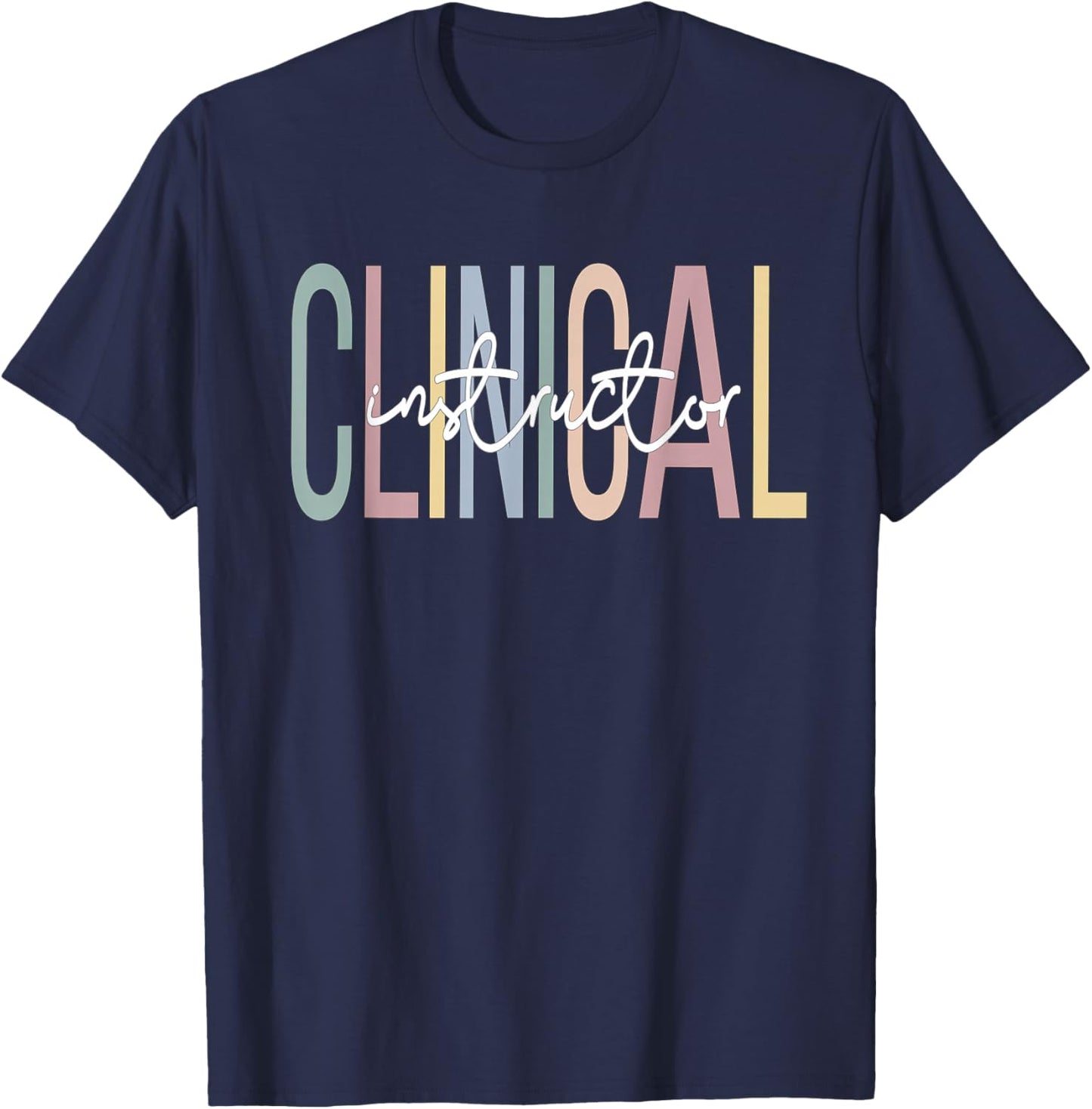 Boho Clinical Instructors T-Shirt - T-Shirt | Navy