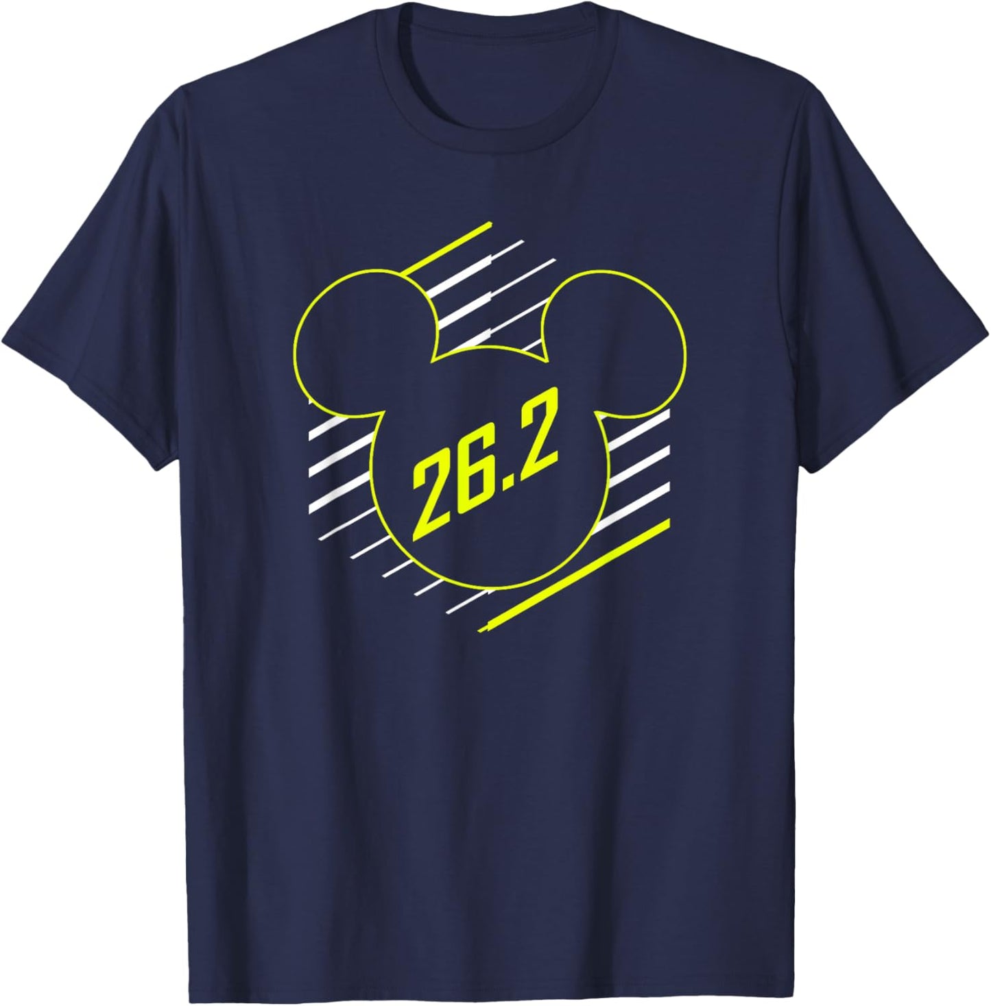 Disney Mickey Mouse Marathon Runner Logo T-Shirt - T-Shirt | Navy