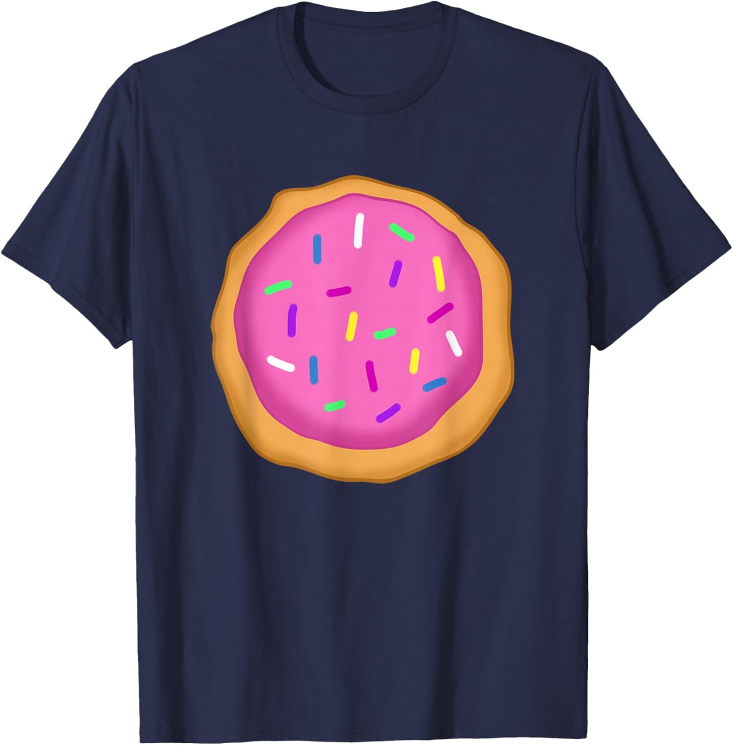 Pink Sugar Cookie Costume Scout Cookie Lover Dealer Baker T-Shirt - T-Shirt | Navy