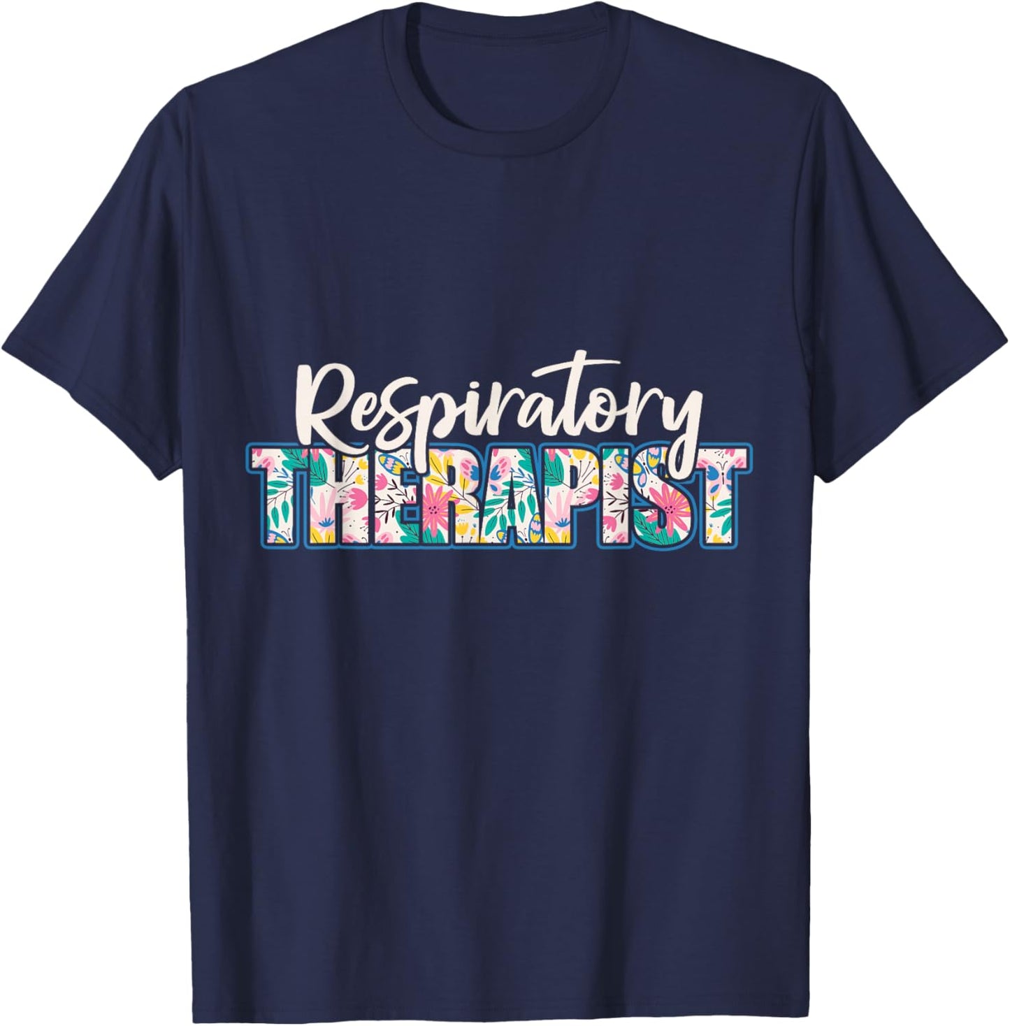 Lung Doctor Respiratory Therapy T-Shirt - T-Shirt | Navy