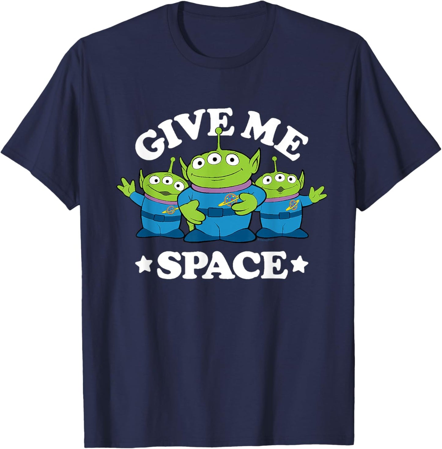 Toy Story - Aliens Give Me Space T-Shirt - T-Shirt | Navy
