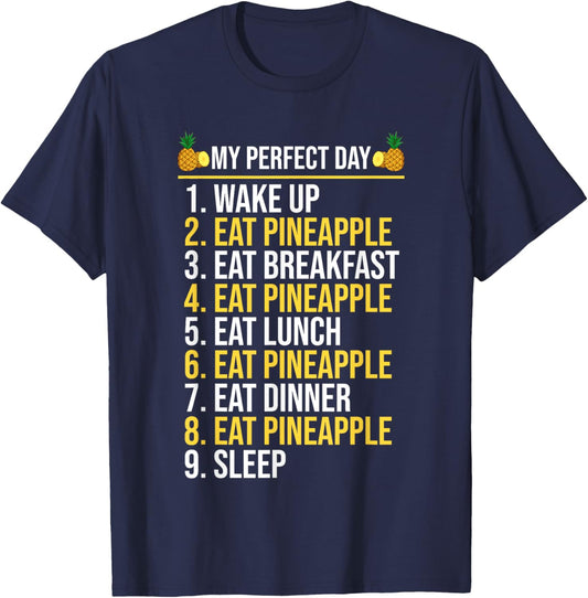 Pineapple T-Shirt - T-Shirt | Navy