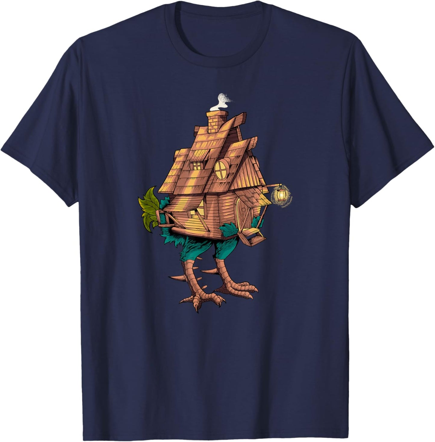 House of Baba Yaga T-Shirt - T-Shirt | Navy