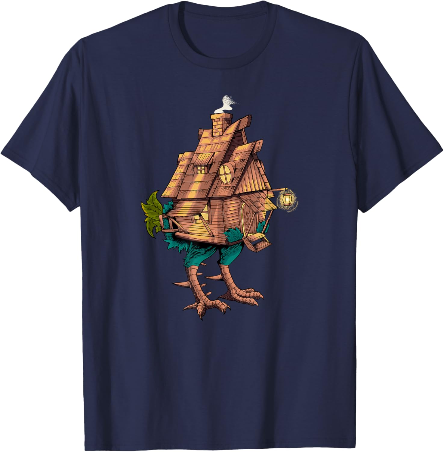 House of Baba Yaga T-Shirt - T-Shirt | Navy