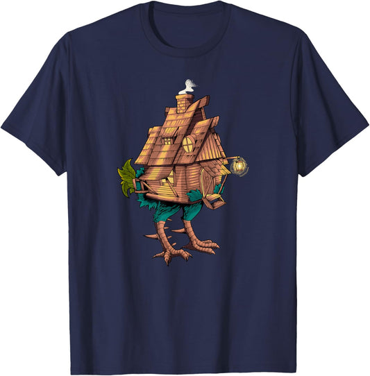 House of Baba Yaga T-Shirt - T-Shirt | Navy