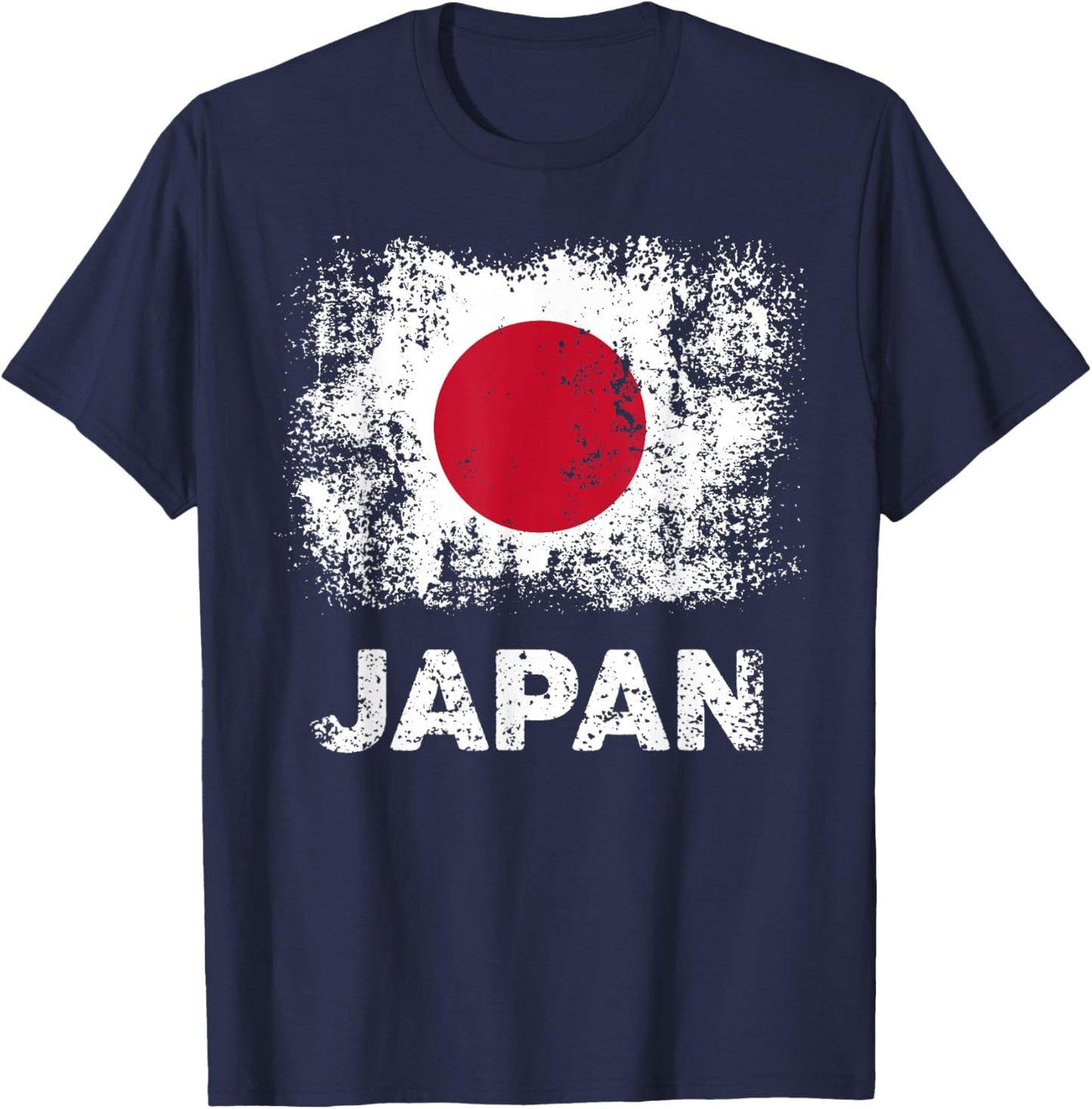Japanese Flag Shirt Tokyo Patriotic Japan Flag T-Shirt - T-Shirt | Navy