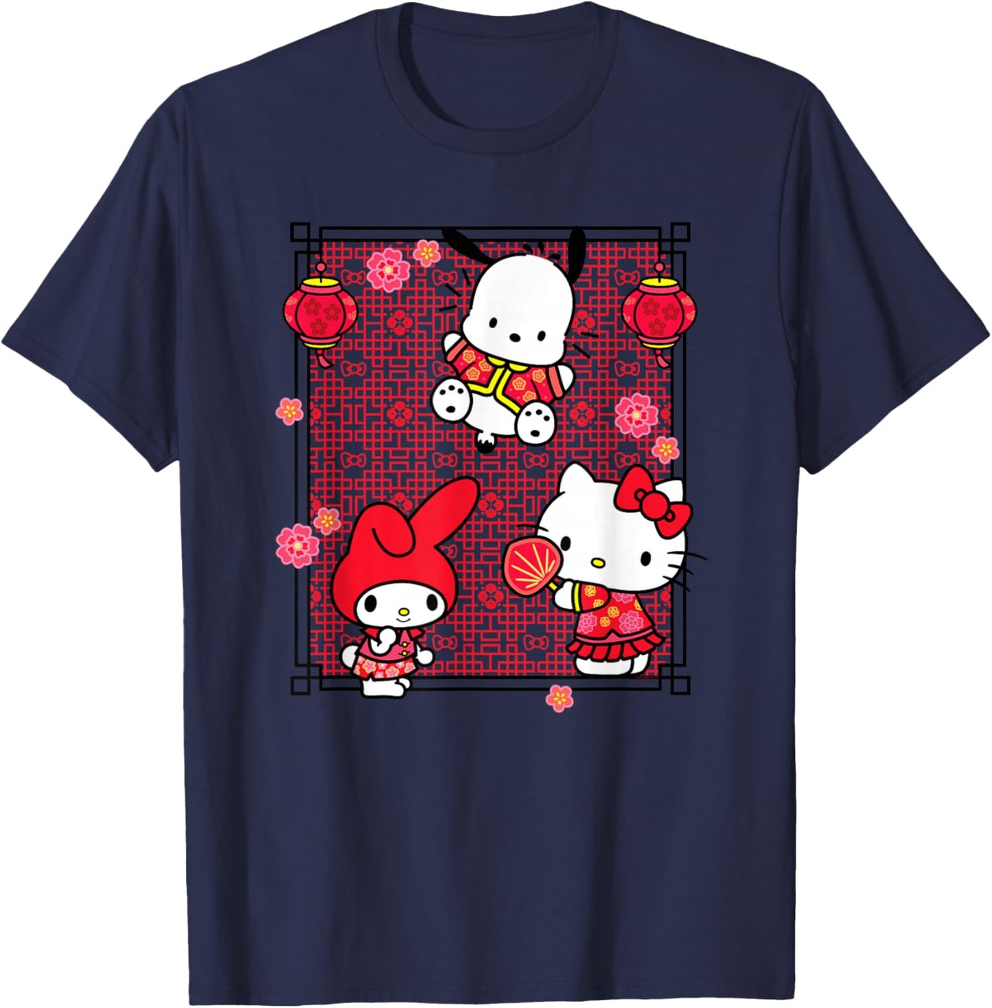 Sanrio Characters Lunar New Year T-Shirt - T-Shirt | Navy