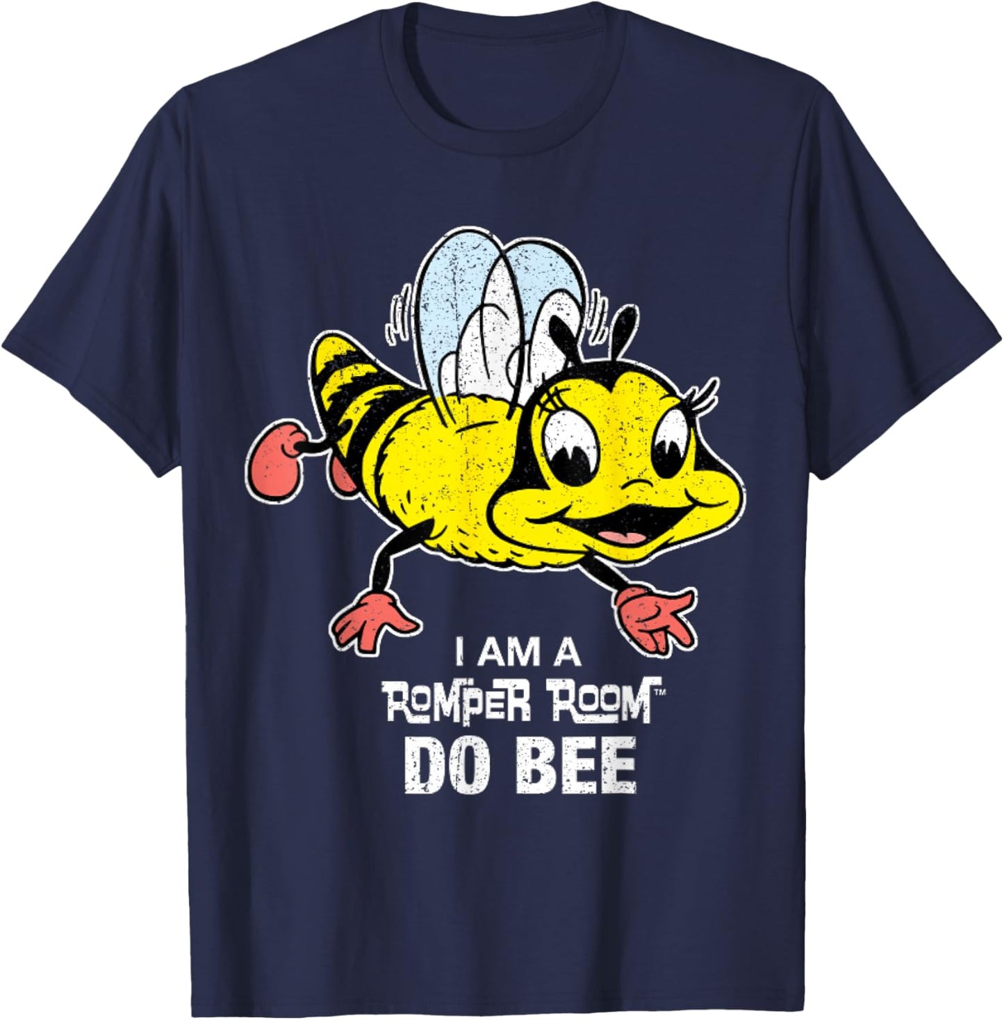 Vintage Vintage Romper Room Do Bee 1 T-Shirt - T-Shirt | Navy