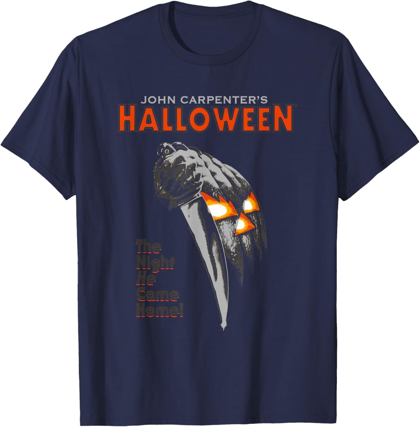 Halloween Movie Poster T-Shirt - T-Shirt | Navy