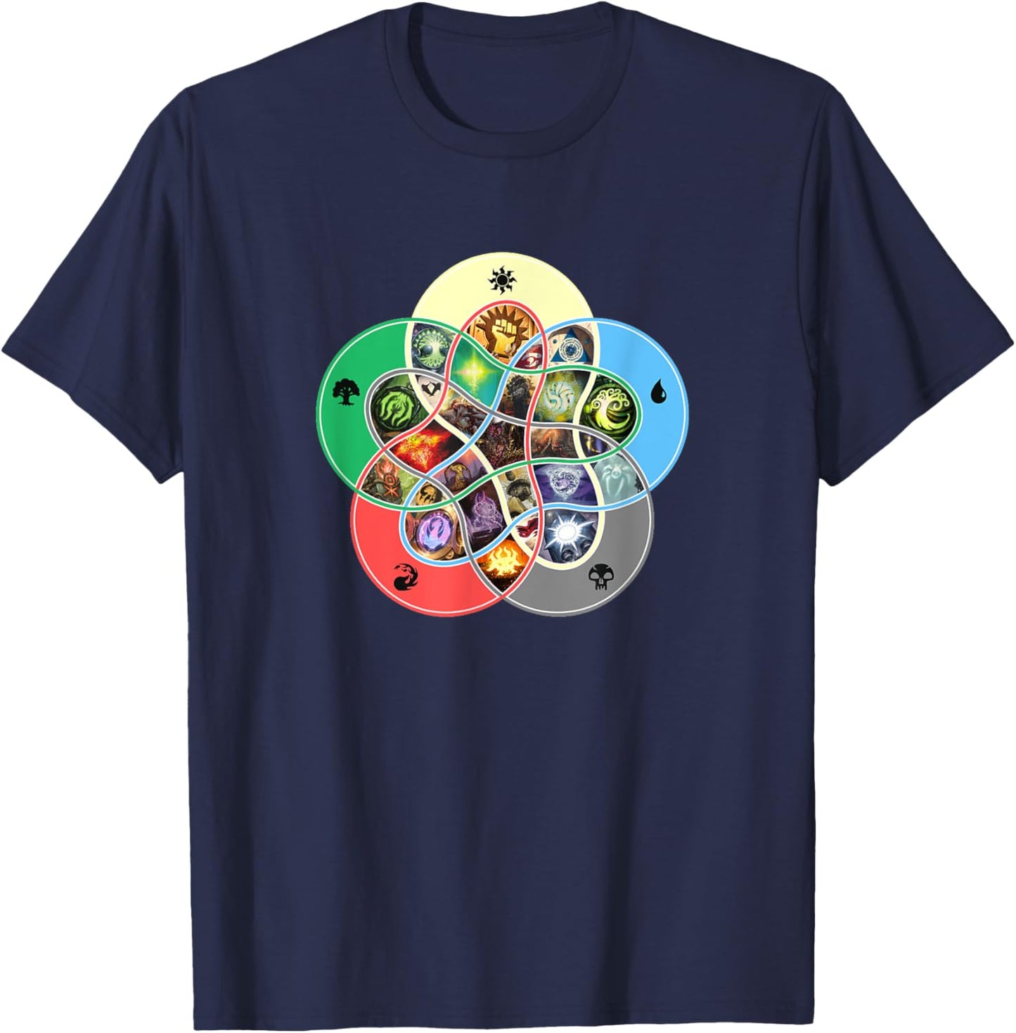 Gathering Magic Guild For Magic Lover T-Shirt - T-Shirt | Navy
