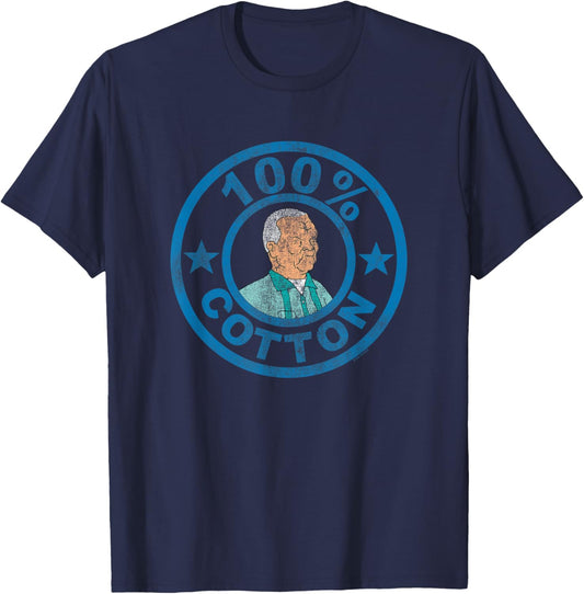 King of The Hill Cotton Hill 100% Cotton T-Shirt - T-Shirt | Navy