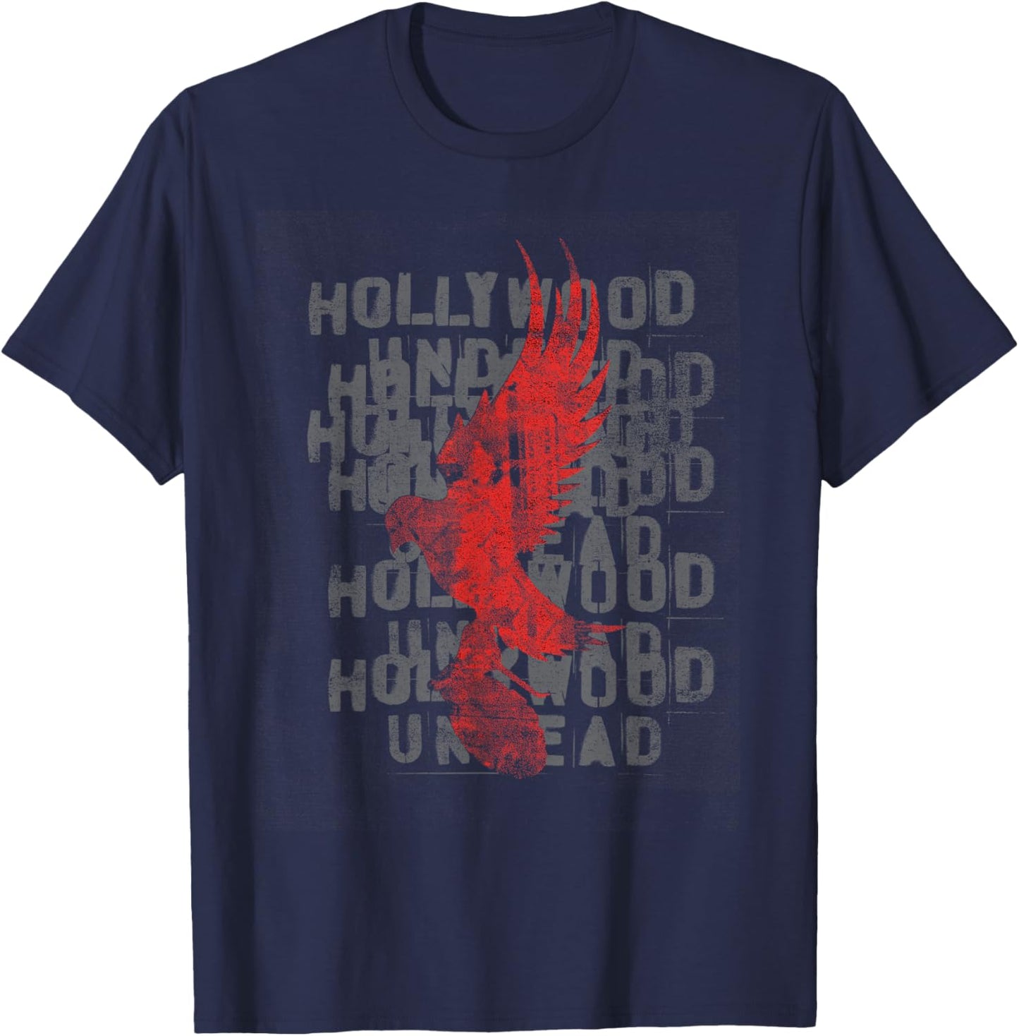 Hollywood Undead - Official Merchandise - Dove Stack T-Shirt - T-Shirt | Navy