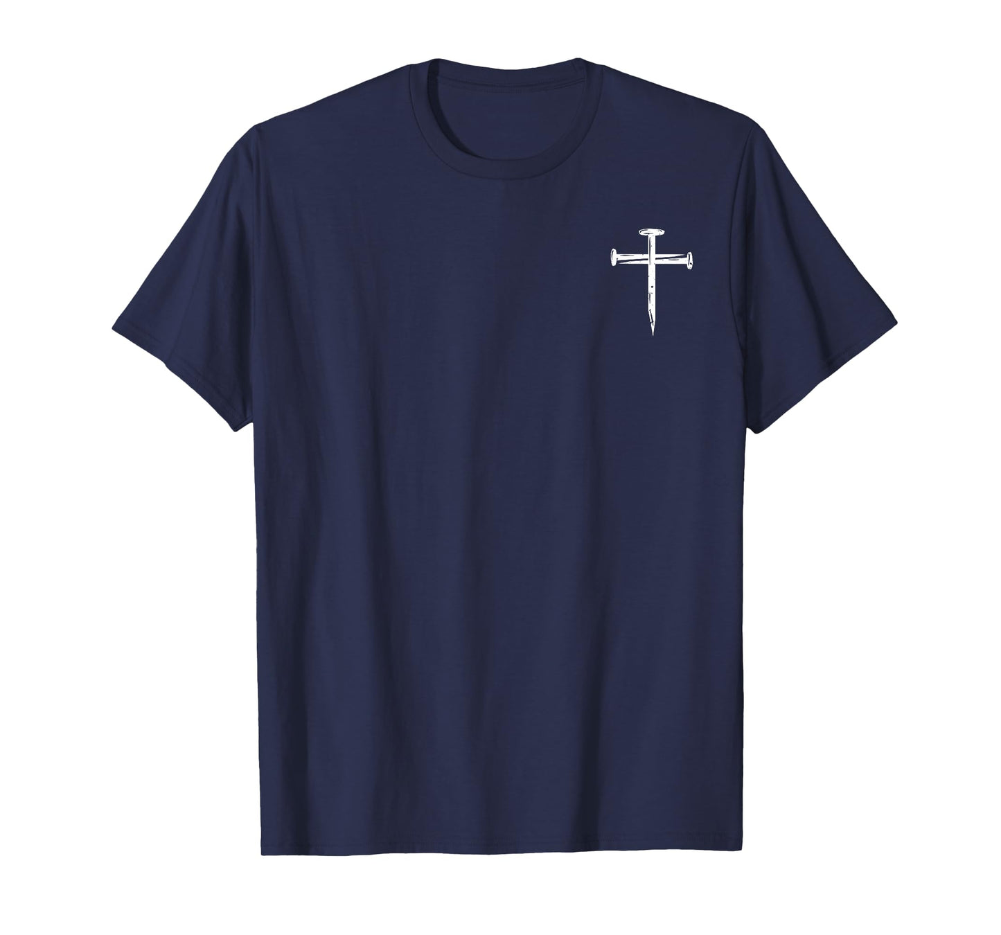 Iron Sharpens Iron Christian Proverbs 27:17 - Front and Back T-Shirt