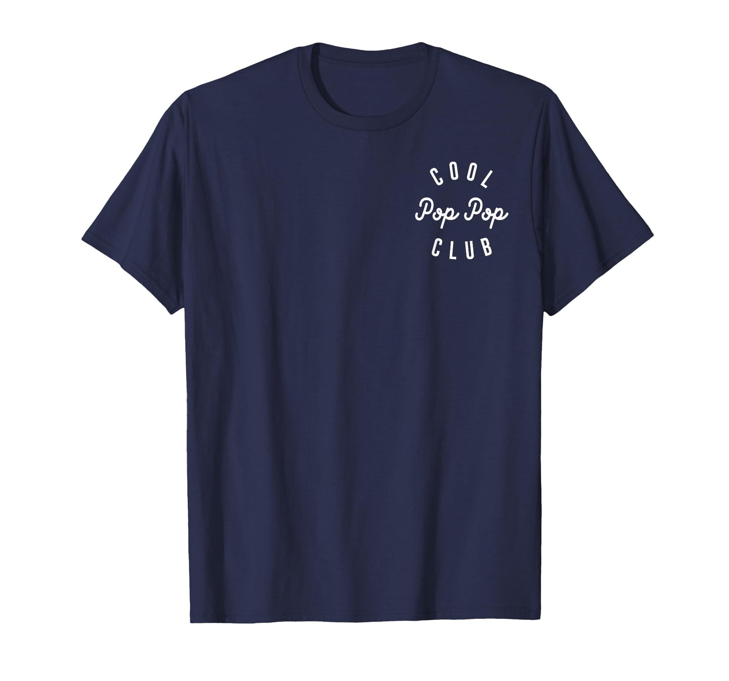 Mens Cool Pop Pop Club, Funny Father's Day Best Grandpa T-Shirt