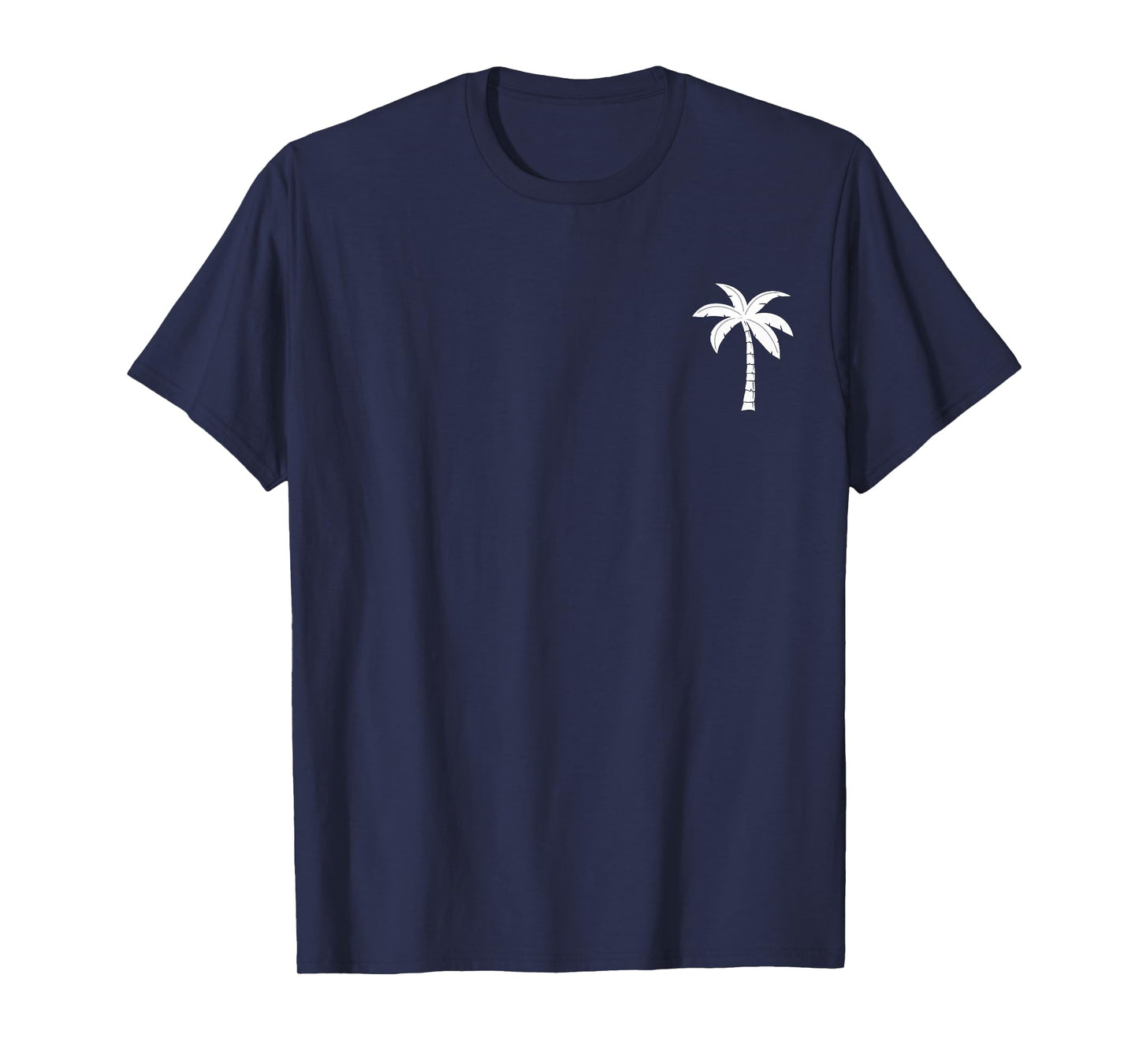 Cool Summer Vacation Men Women Beach Palm Tree T-Shirt