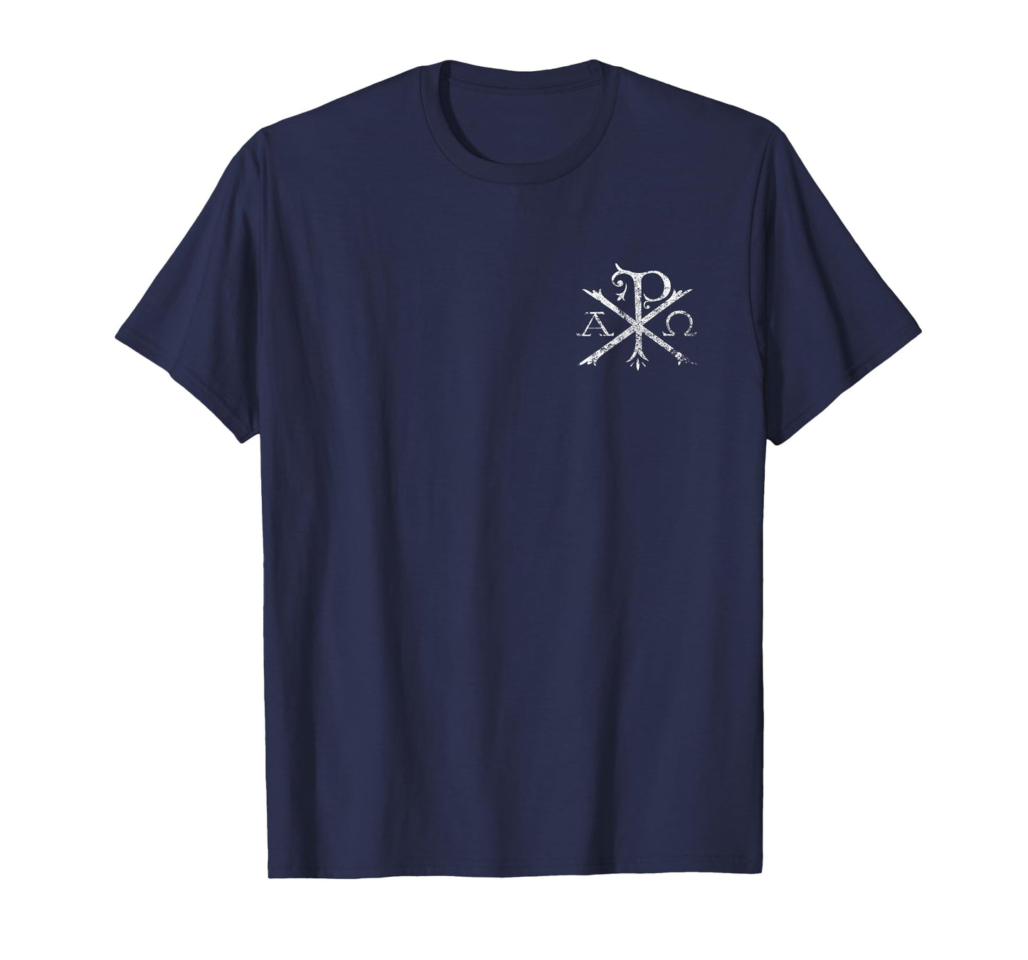 Christian Chi Rho T-Shirt Labarum Christogram Cross Faith T-Shirt