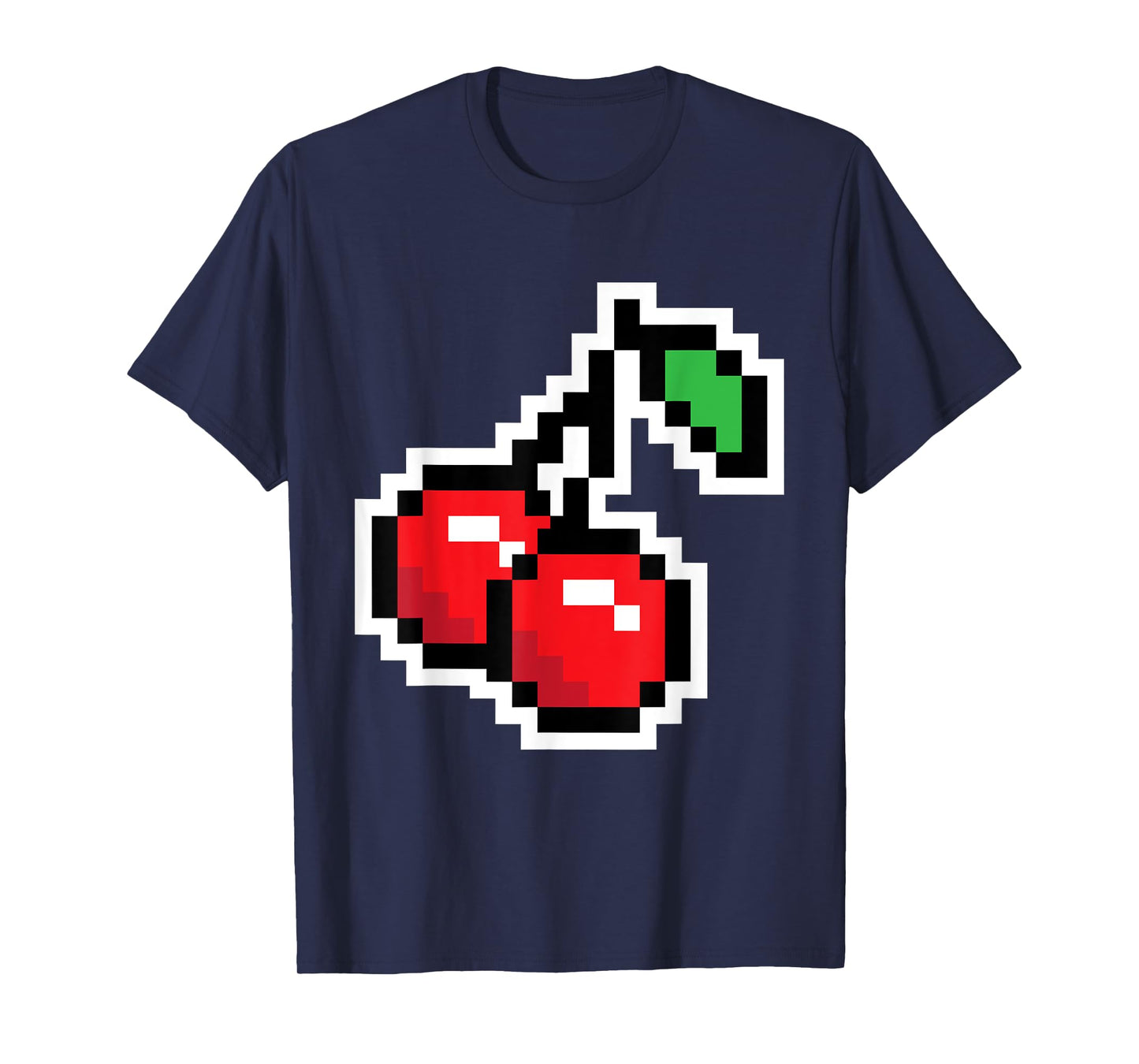 Pixel Cherries 80s Video Game Halloween Costume Easy Group T-Shirt