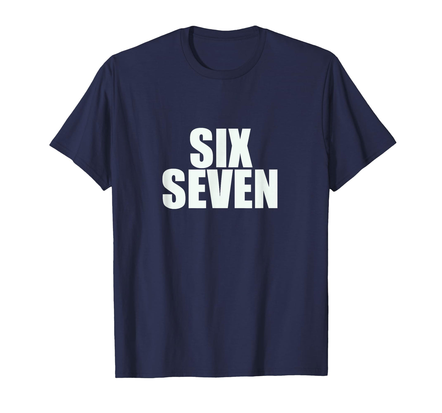 Fun Six Seven 6 7 Meme Design T-Shirt