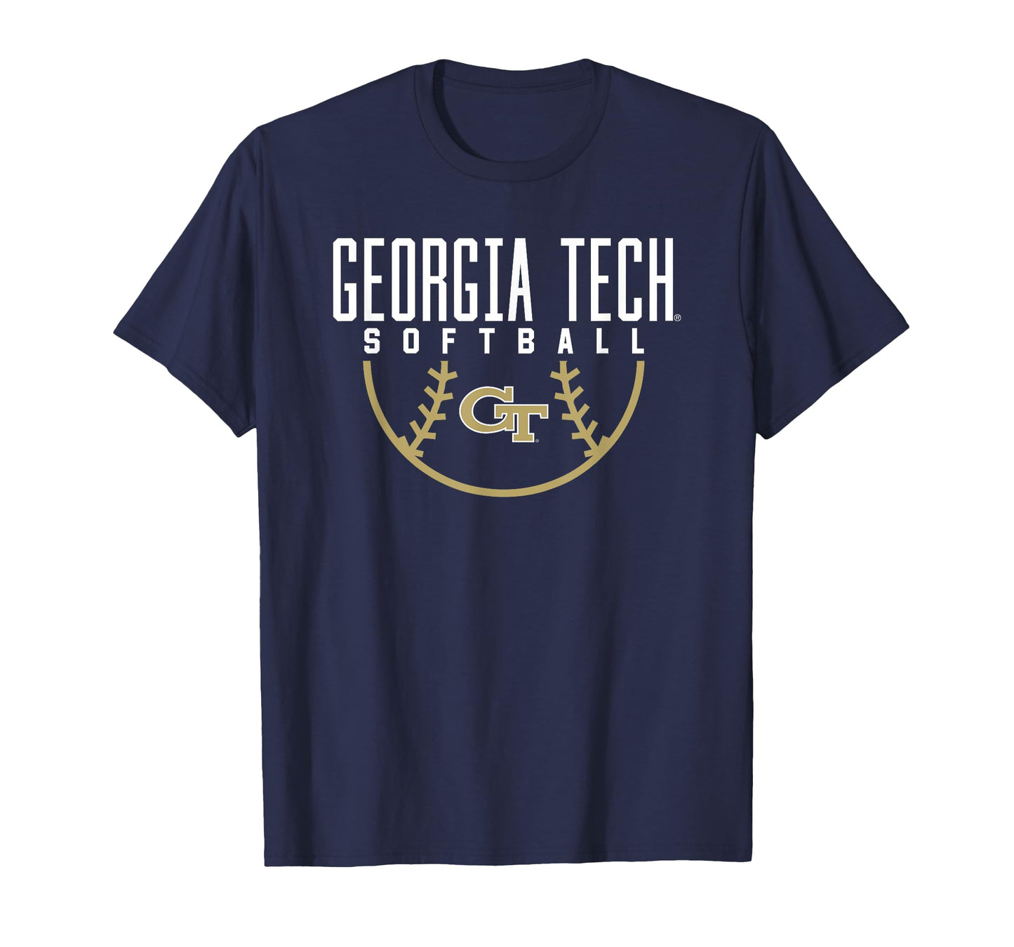 Georgia Tech Yellow Jackets Softball Arch T-Shirt