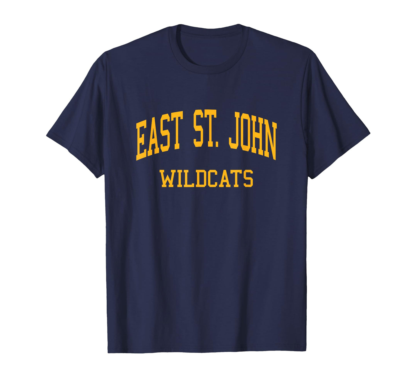 East St. John High School HS Reserve LA Retro Sports T-Shirt