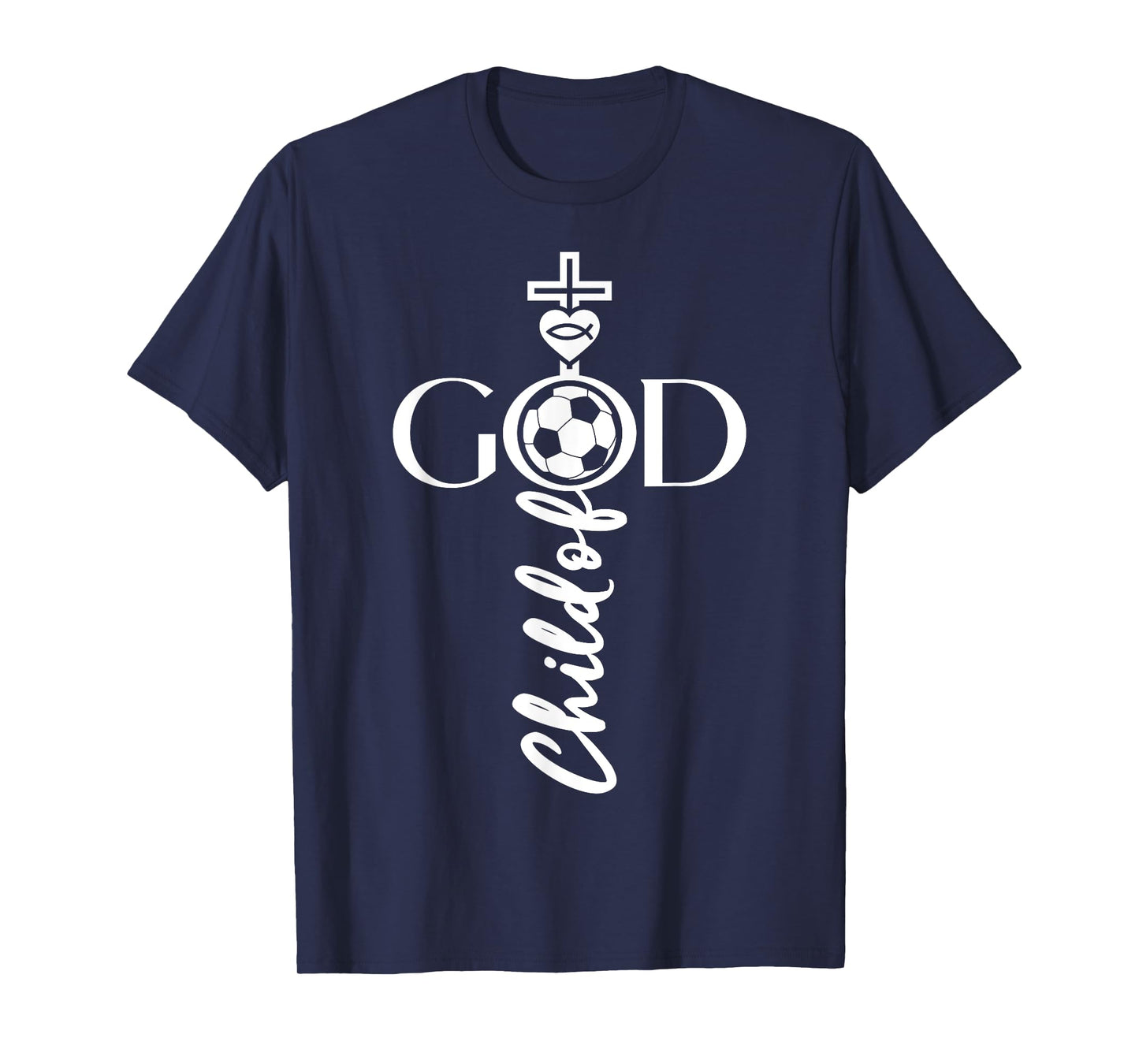 RELIGIOUS JESUS SOCCER CHILD OF GOD SOCCER T-Shirt