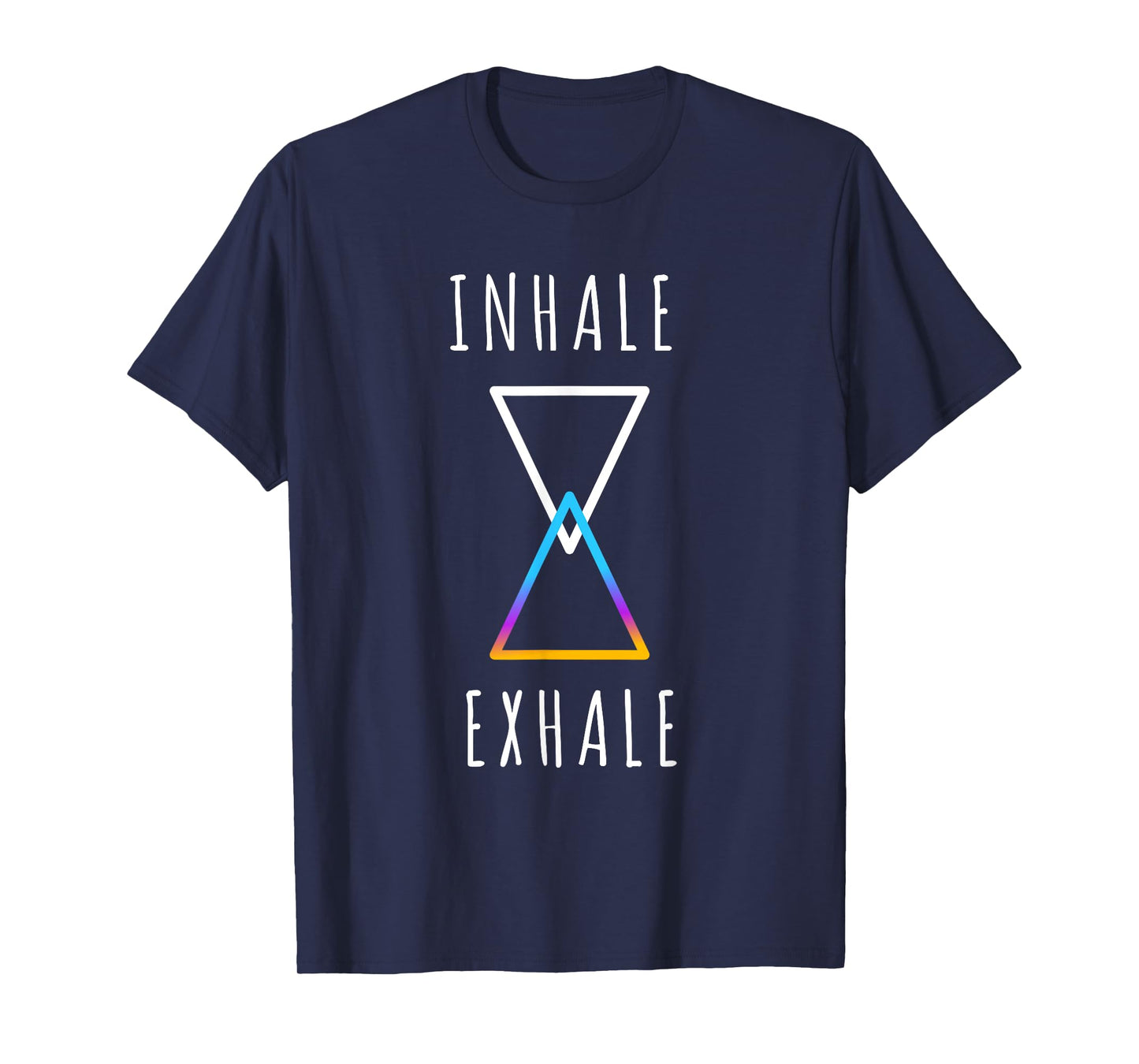 Yoga Training Deep Breathing Meditation Mindfulness Nature T-Shirt