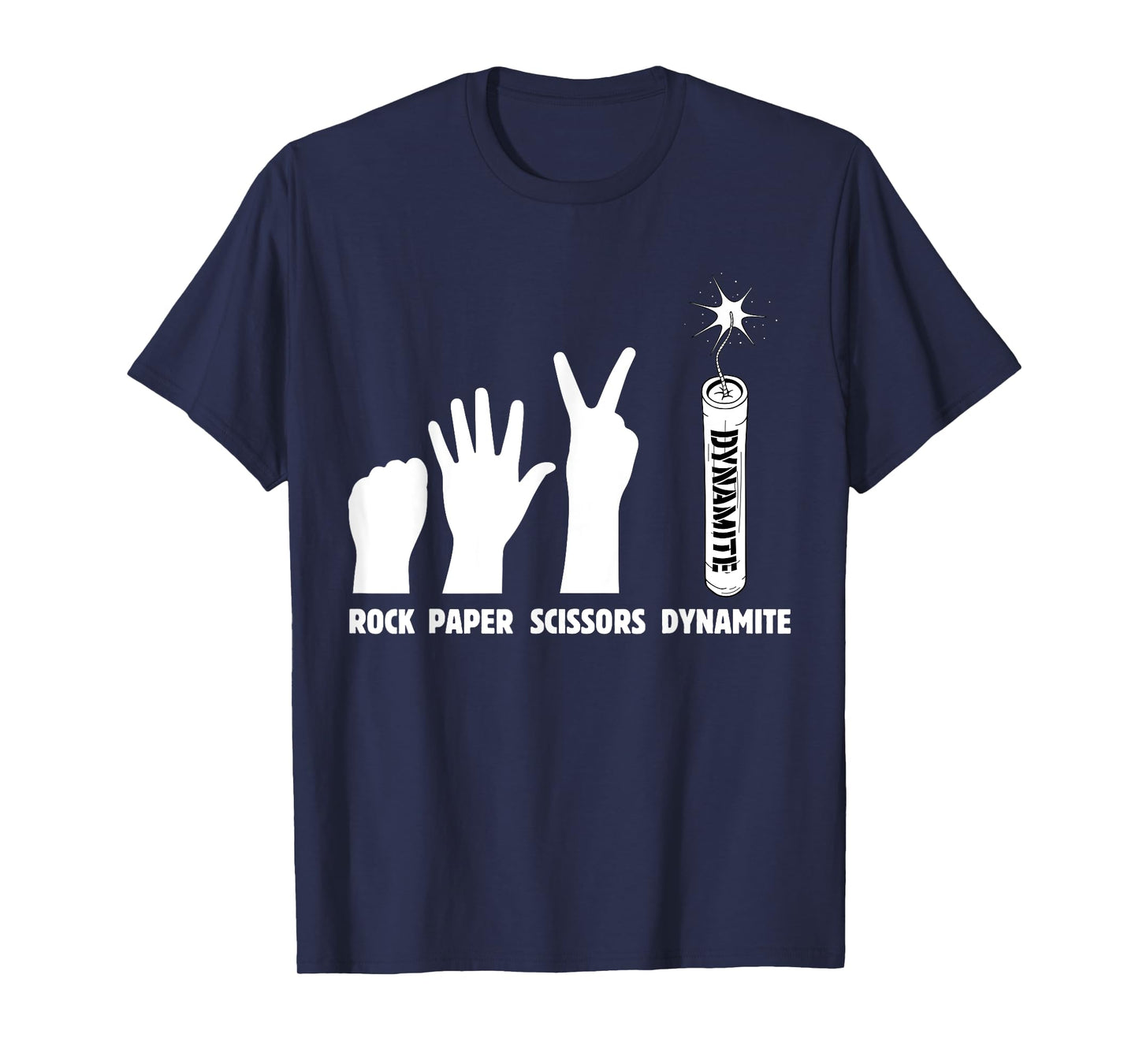 Paper Rock Scissors Dynamite | Explosive Demolition T-Shirt