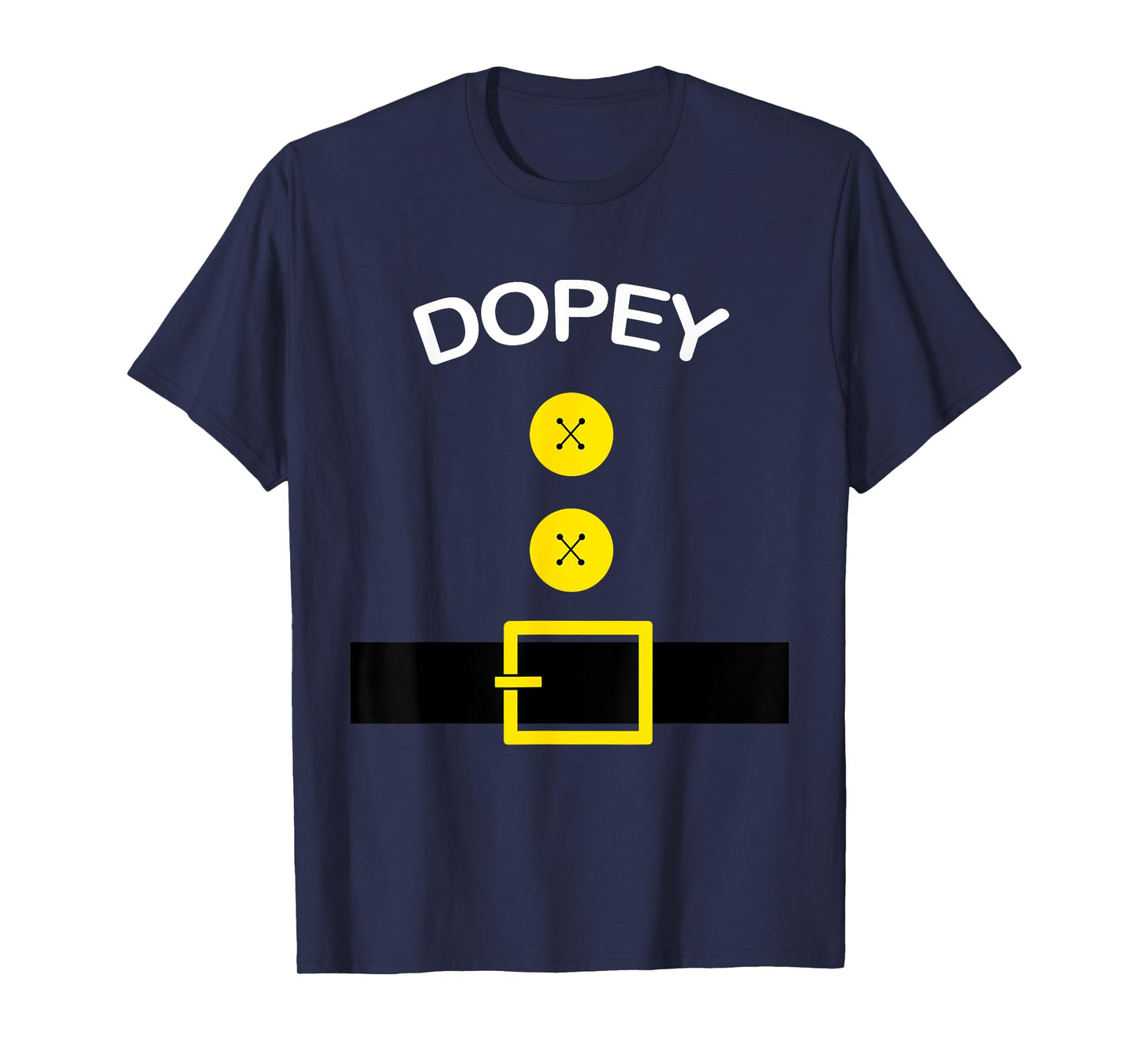 Funny Dopey Group Costume T Shirt Gift Novelty