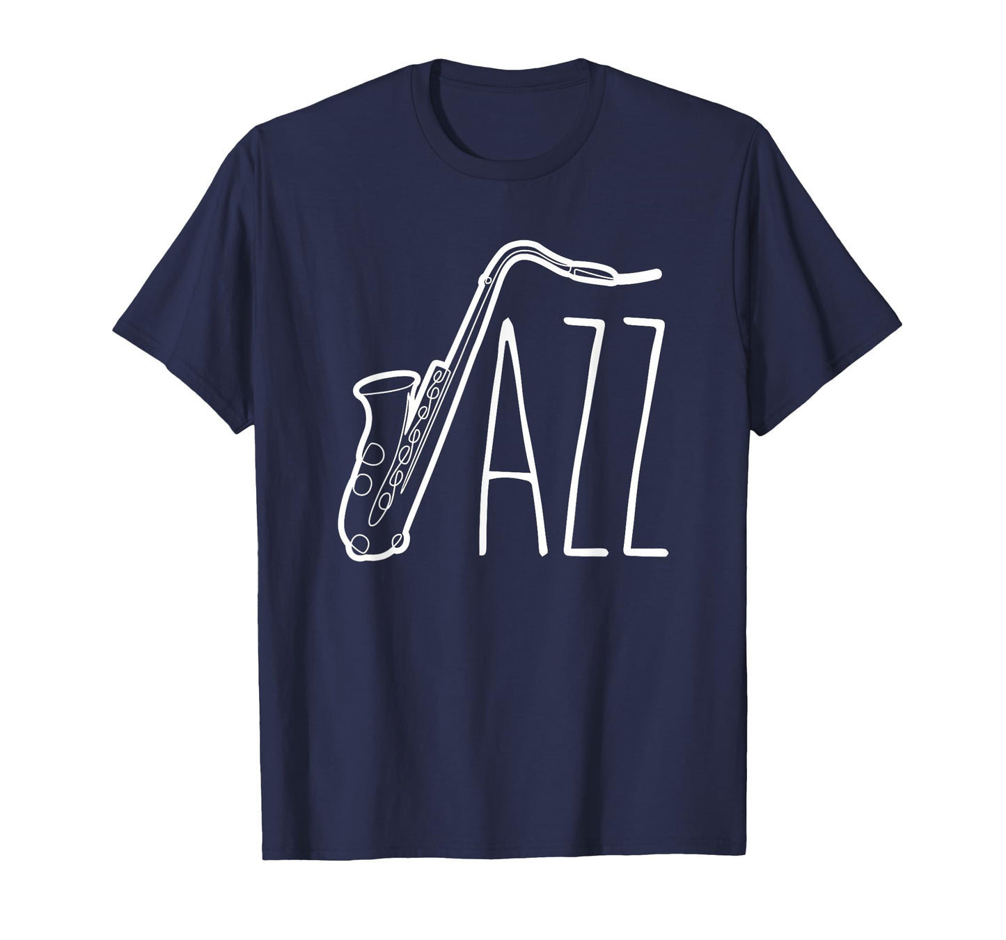 Cool Saxophone For Men Women Jazz Music Band Musician Player T-Shirt