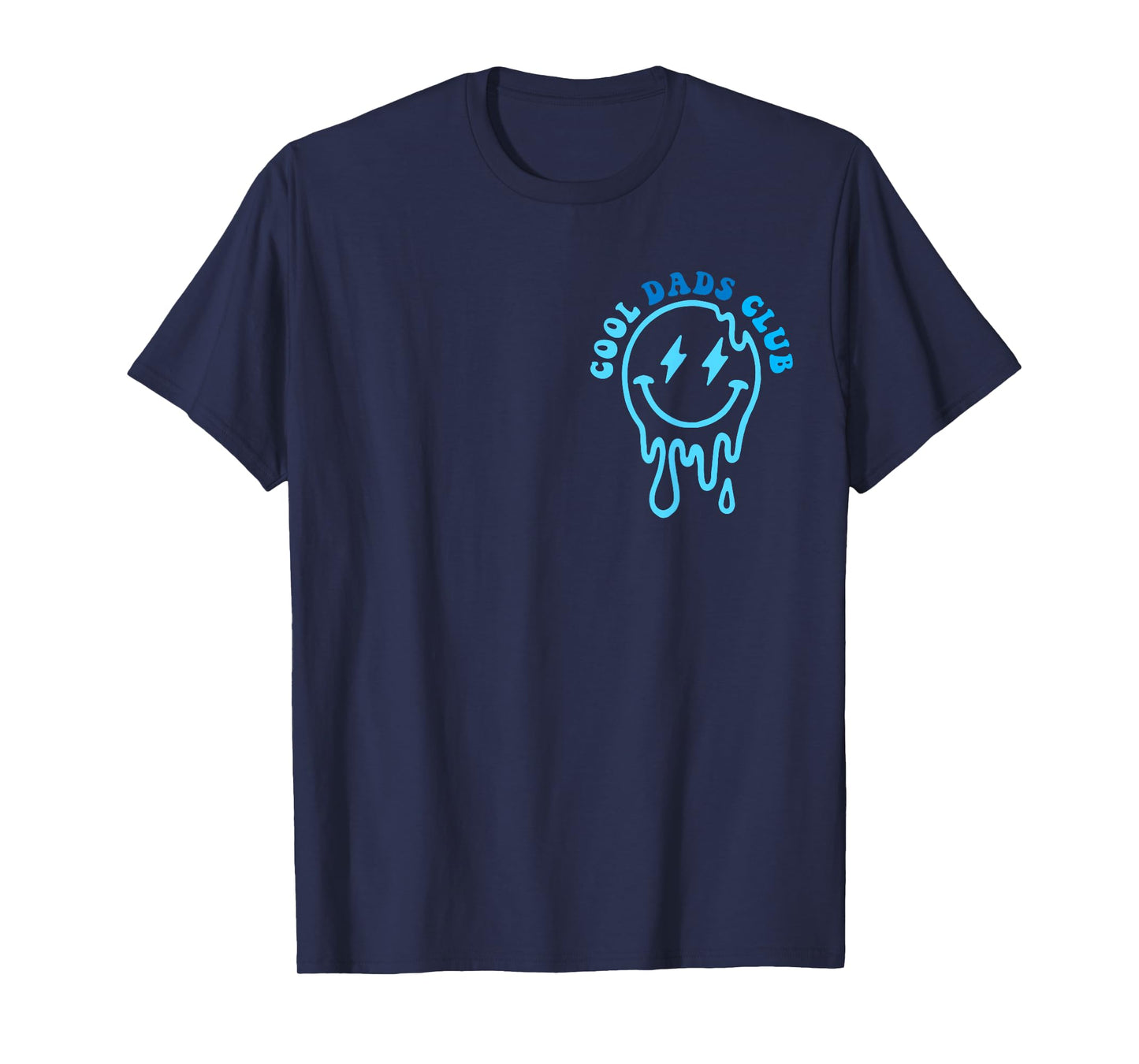 Groovy Cool Dads Club Retro Dad Father's Day 2 Sided T-Shirt