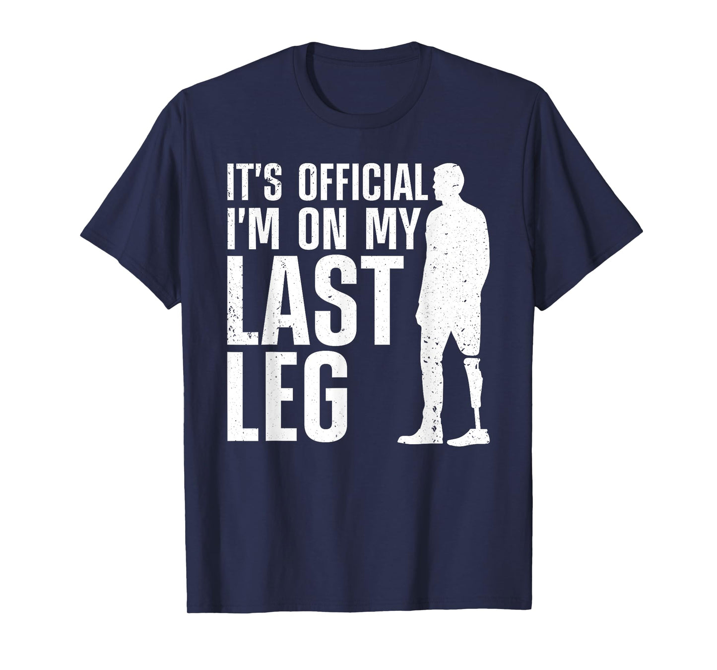 Cool Leg Amputee Art For Men Women Prosthetic Leg Amputation T-Shirt