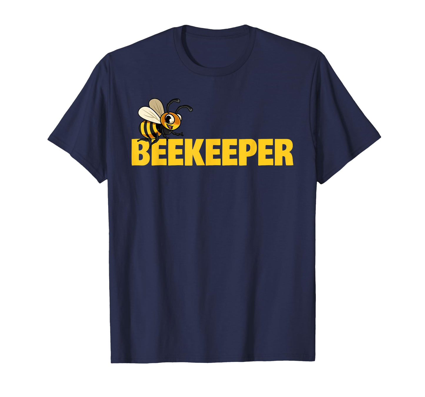 Beekeeper Funny Honeybee Beekeeping Bee Farming Enthusiasts T-Shirt