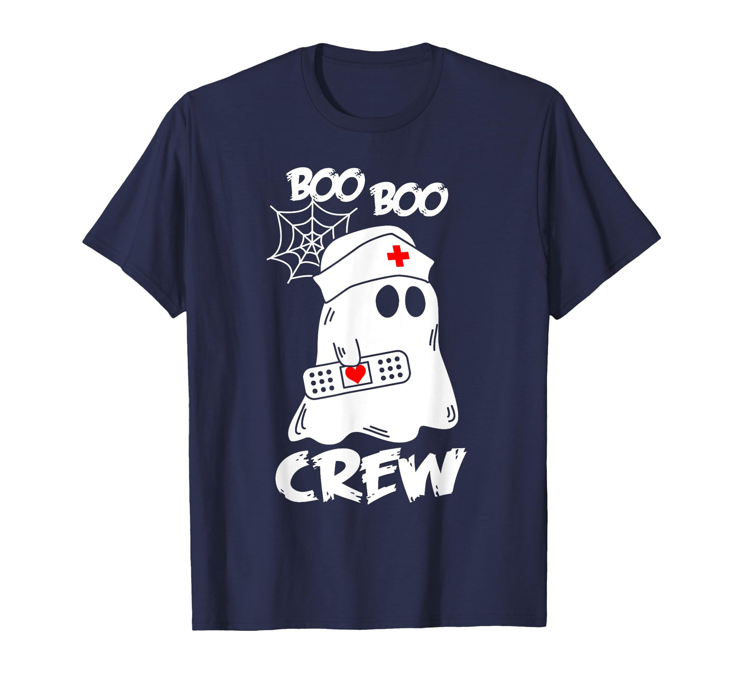 Boo Boo Crew Nurse Shirts Halloween Nurse Shirts for Women T-Shirt