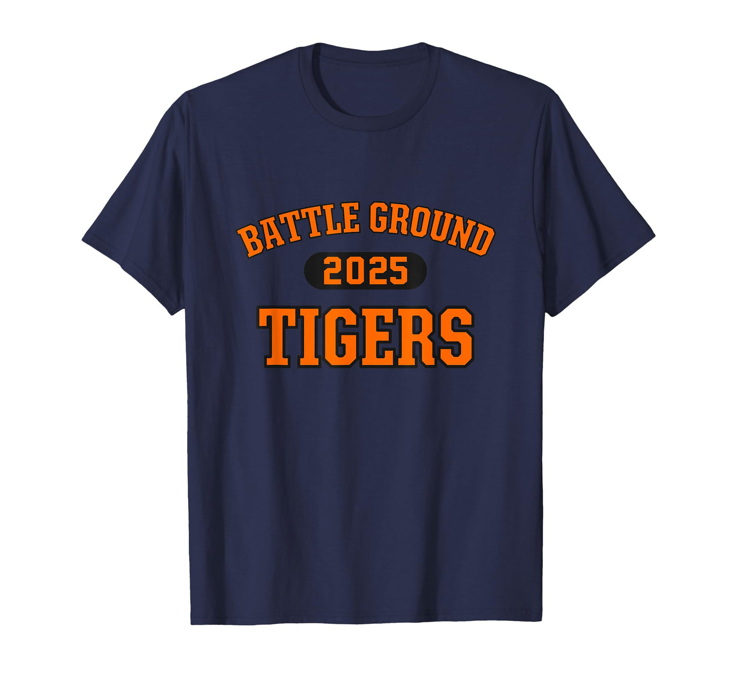 Battle Ground Tigers High School Arch 2025 T-Shirt