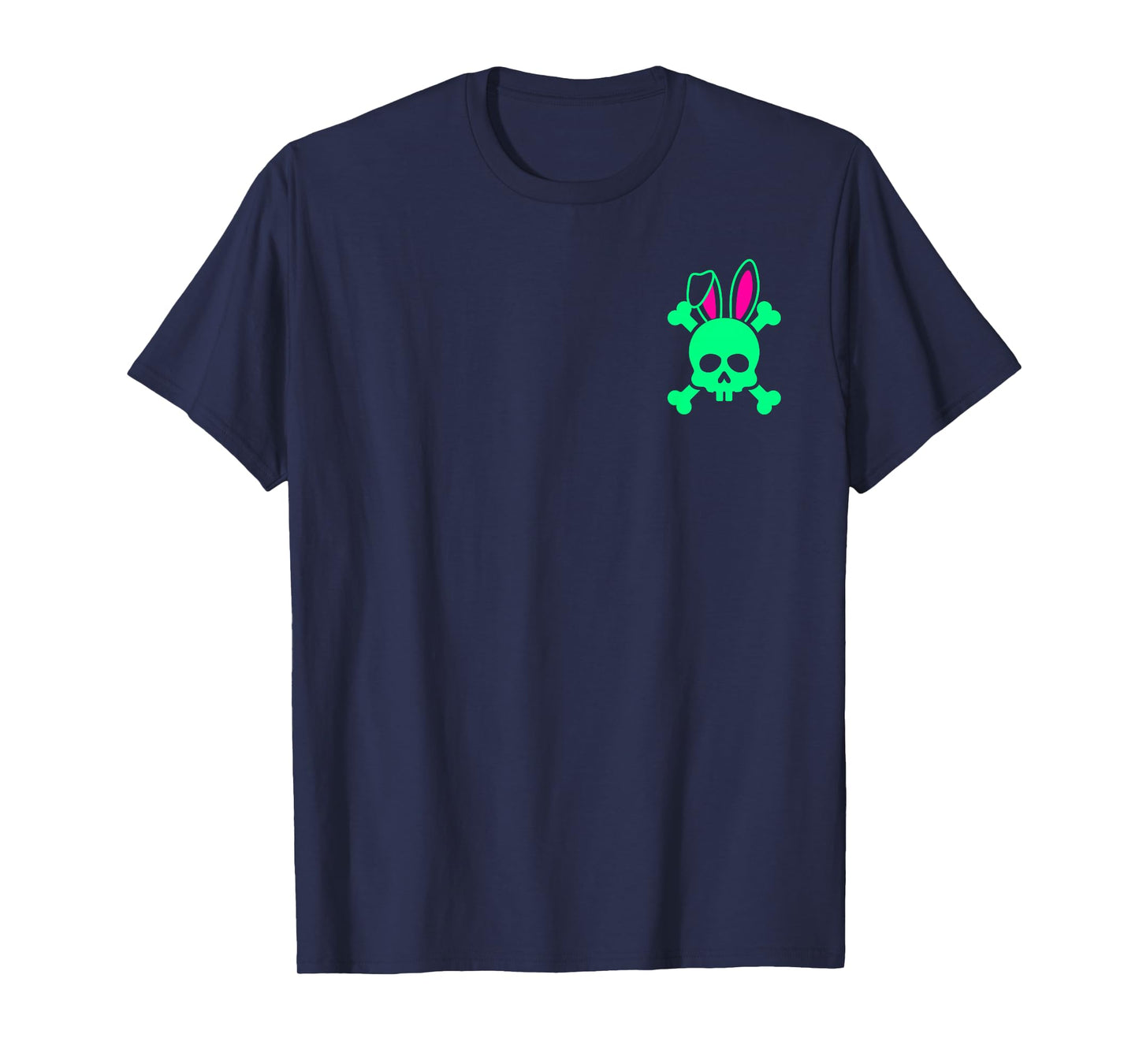 Bunny Skull Alternative Funny and Edgy Design T-Shirt