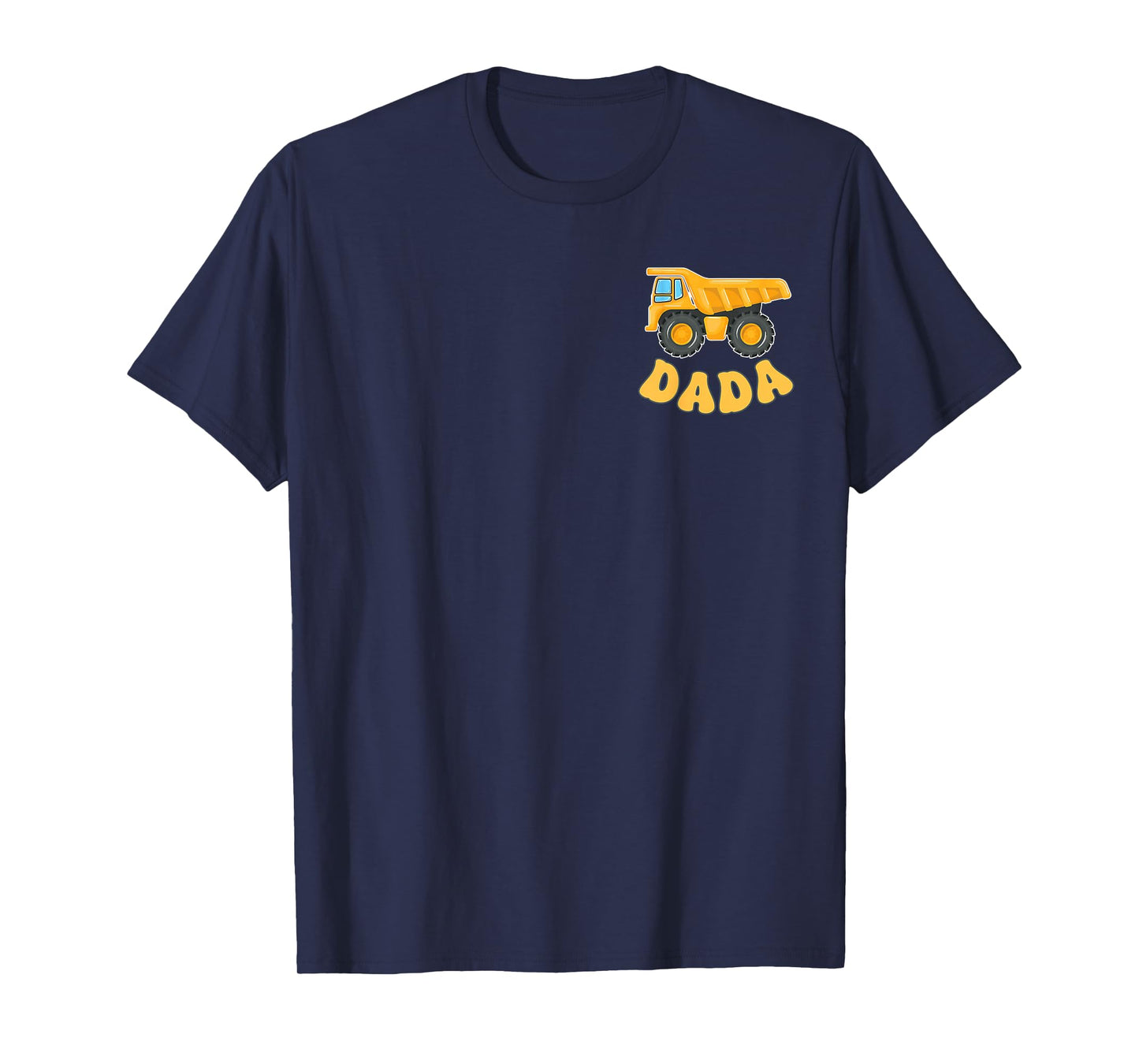 Funny Dada Construction Excavator Kids Matching Family Party T-Shirt