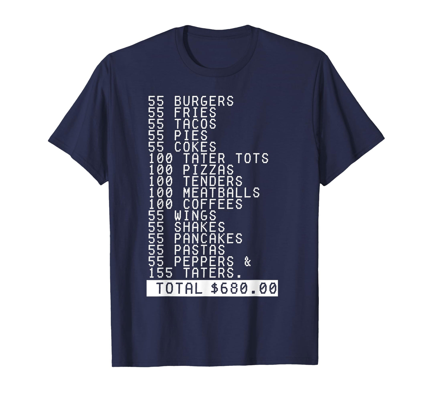 55 Burgers 55 Fries I Think You Should Leave Funny T-Shirt